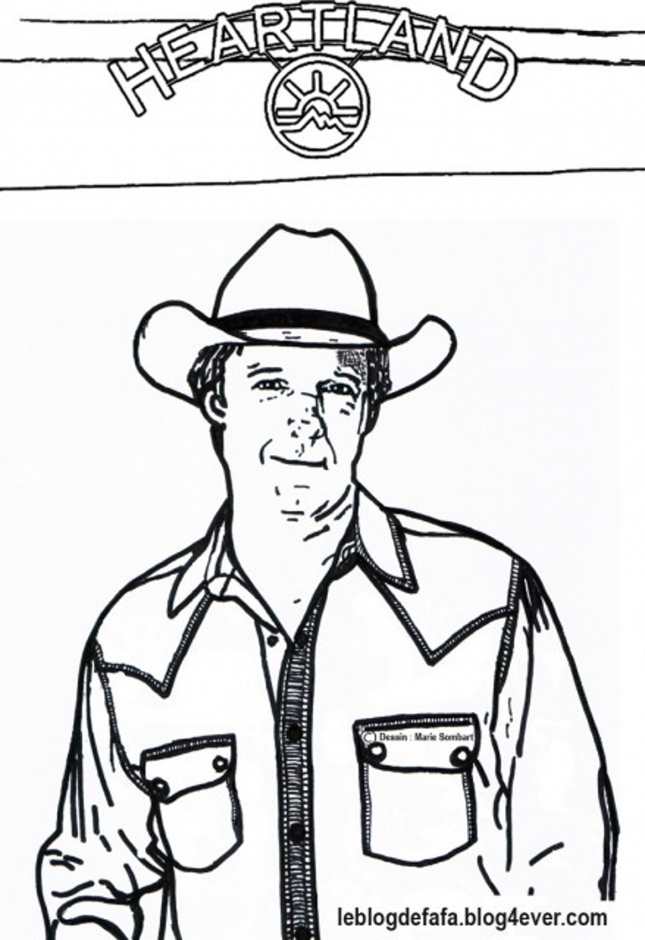 Heartland Coloring Pages