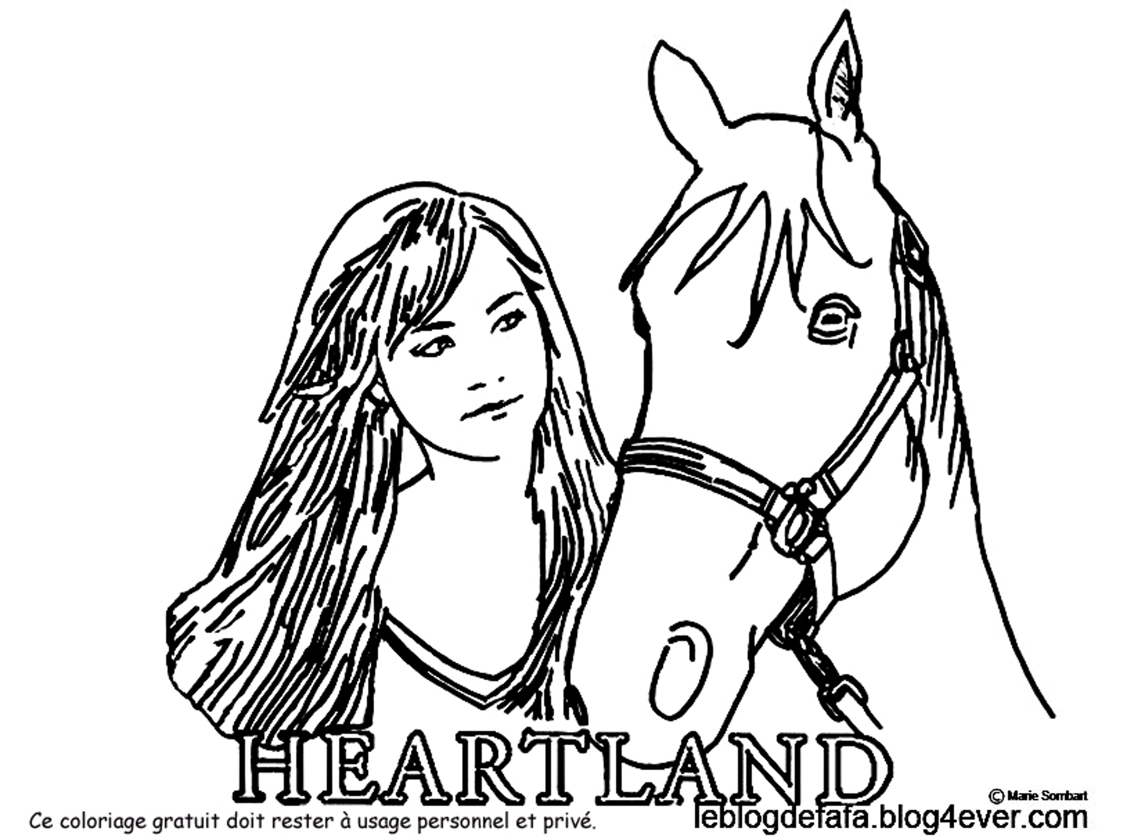 Heartland Coloring Pages Template Sketch Coloring Page