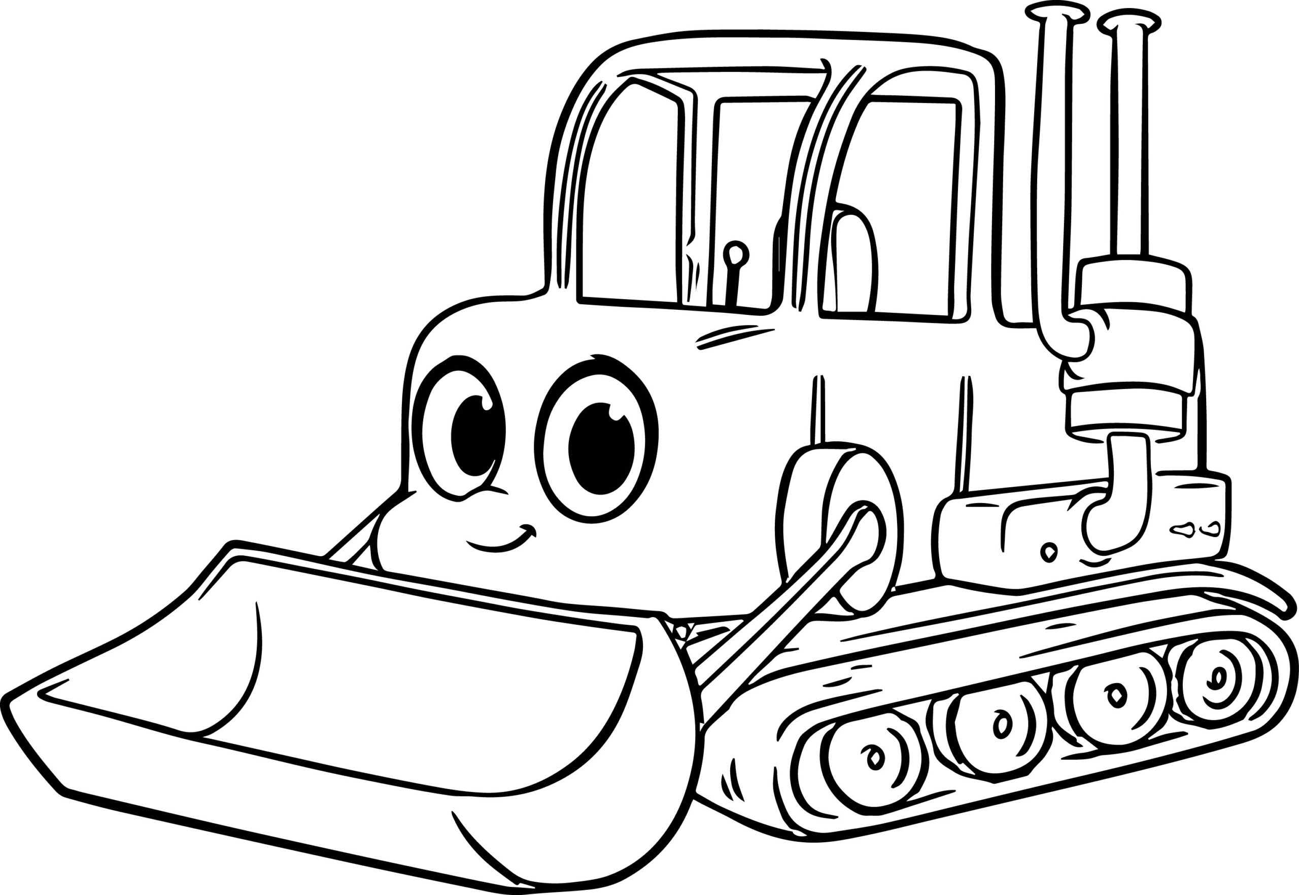 Construction Equipment Coloring Pages