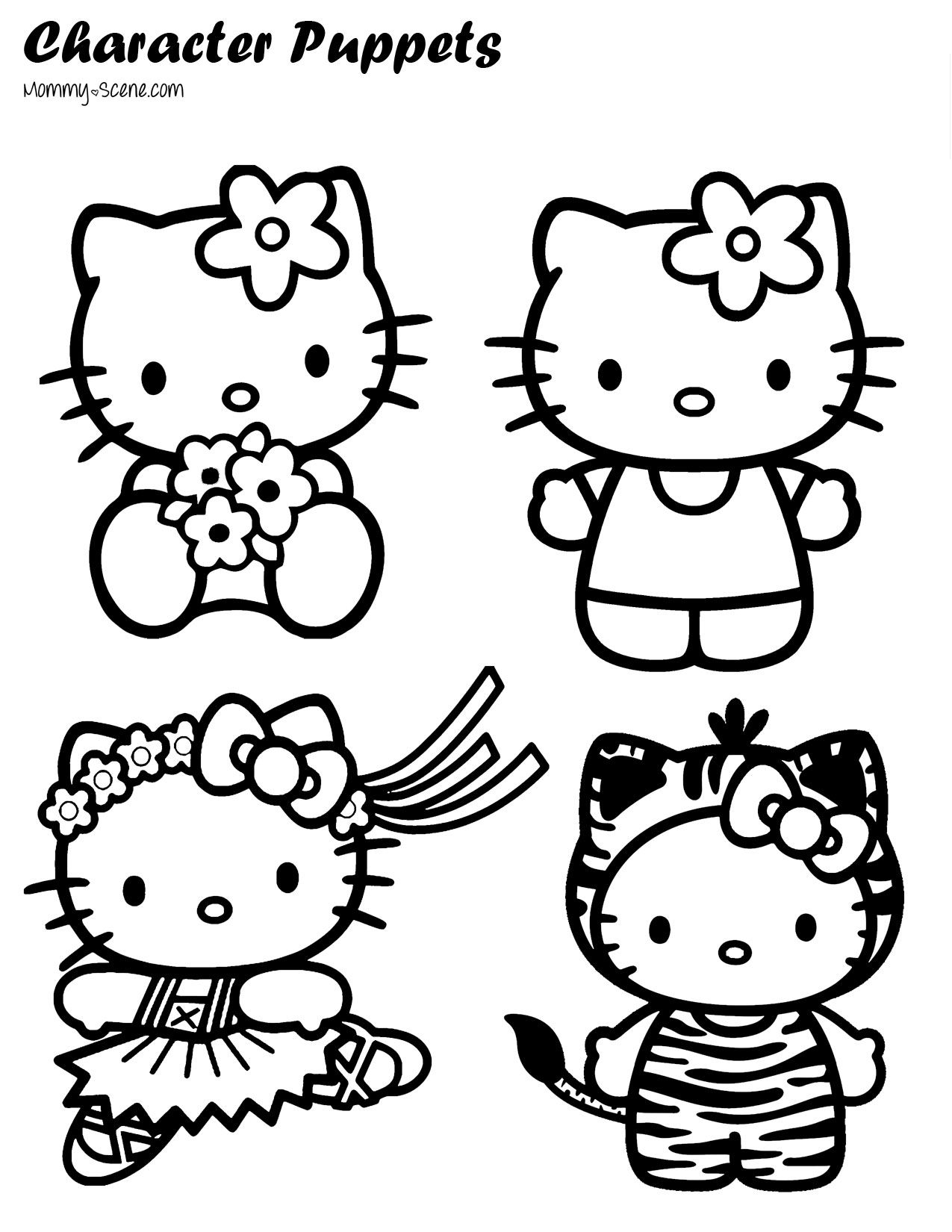 Hello Kitty Coloring Pages Pdf Patricia Sinclair S Coloring Pages
