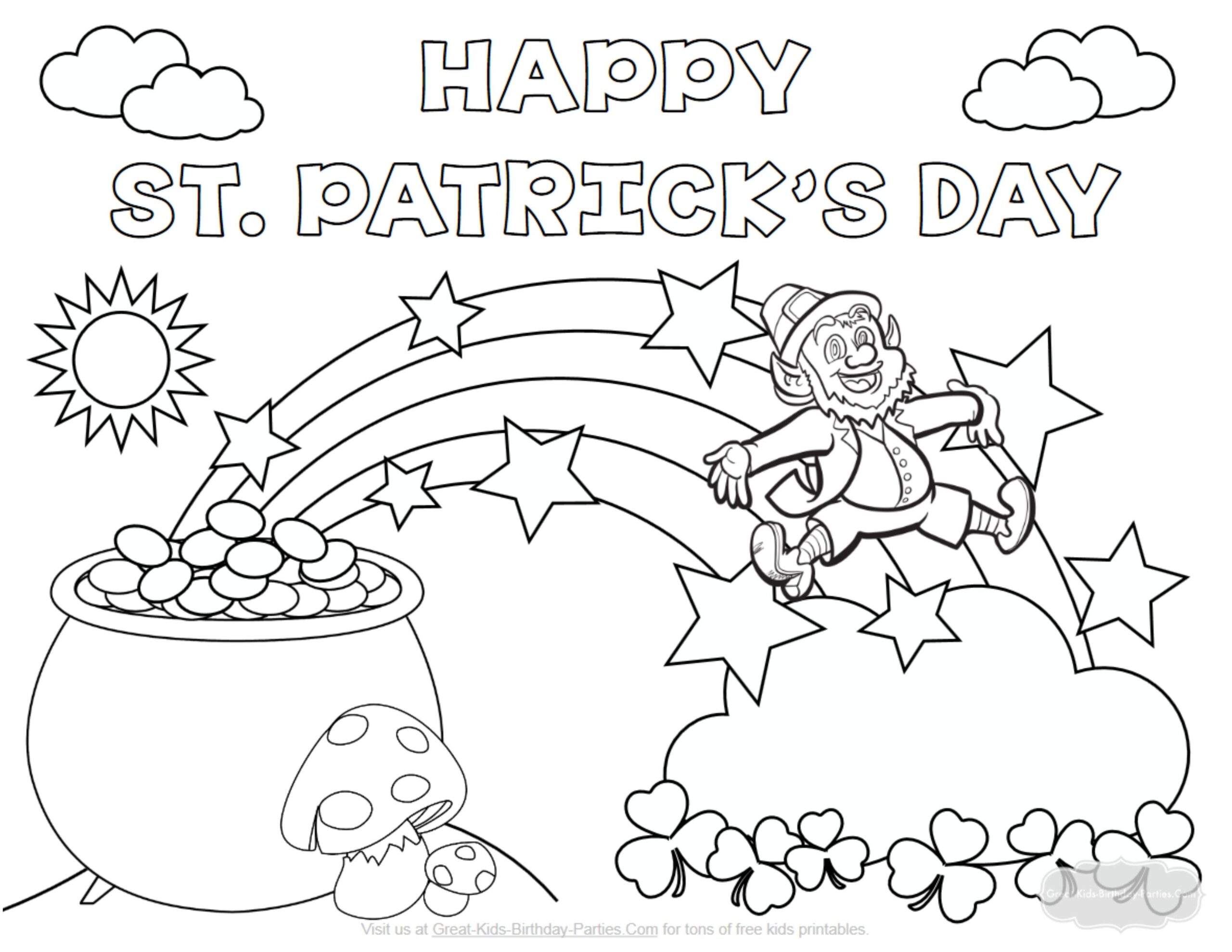 Here Is The St Patrick S Day Coloring Page Click The Picture To See My St Patricks Day