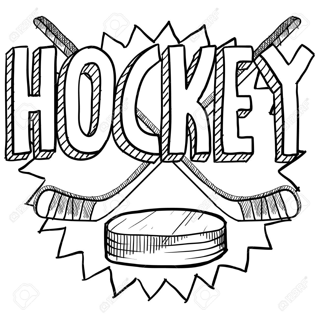 Hockey Rink Coloring Sheet Barry Morrises Coloring Pages
