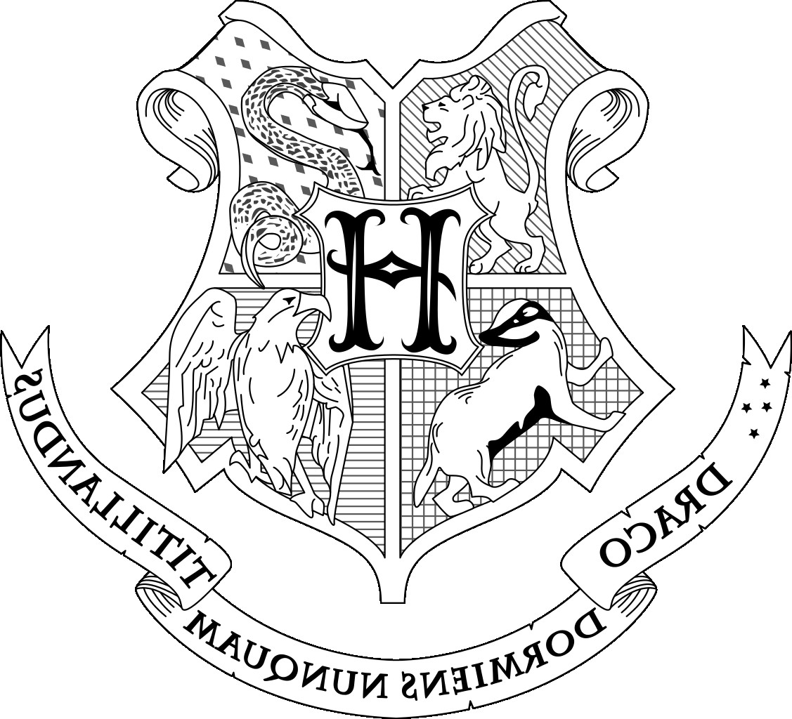 Hogwarts Crest Coloring Page At GetColorings Free Printable Colorings Pages To Print And Color