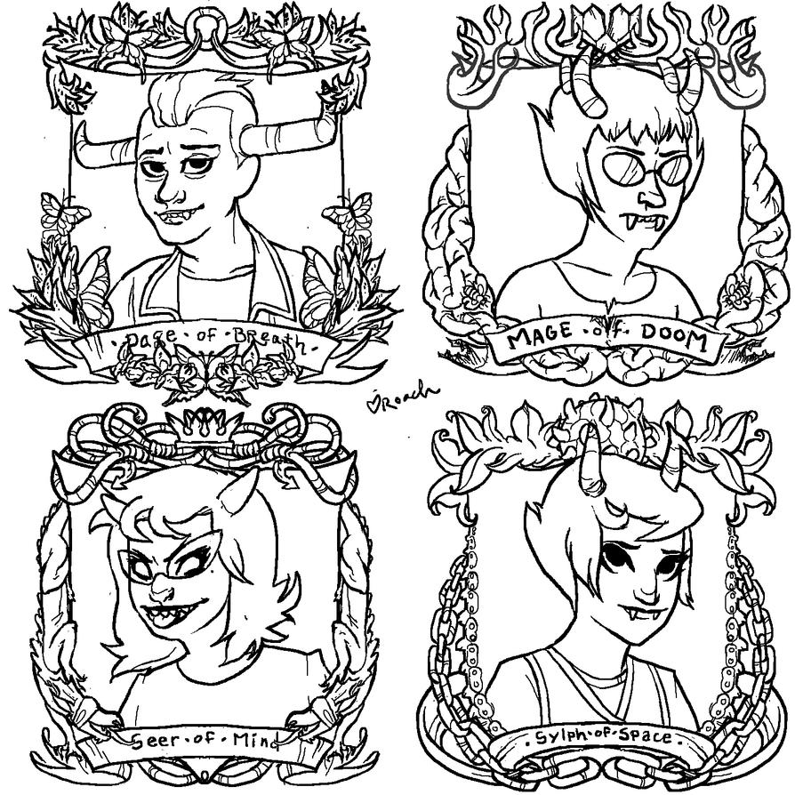 Homestuck Coloring Pages