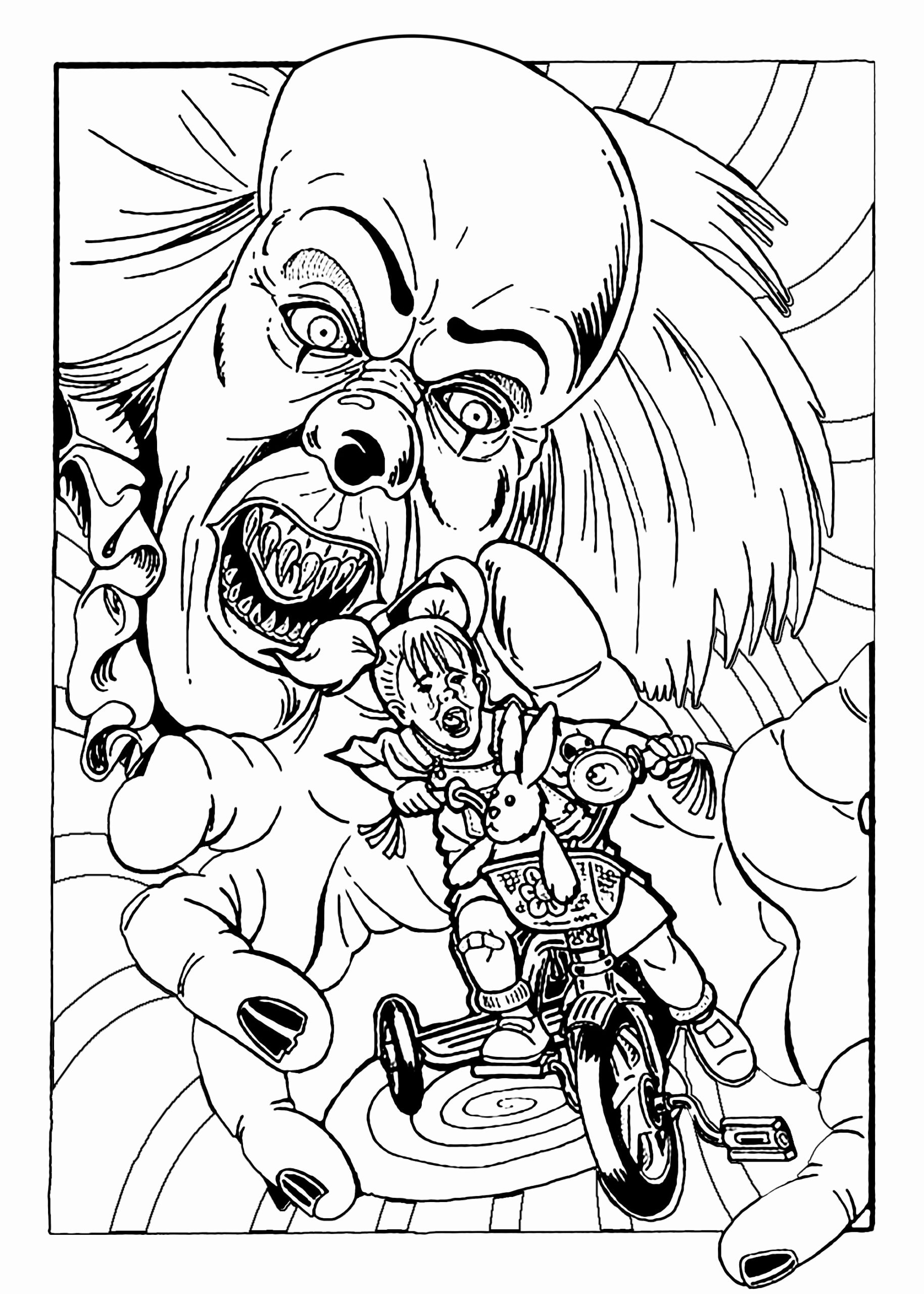 Scariest Coloring Pages