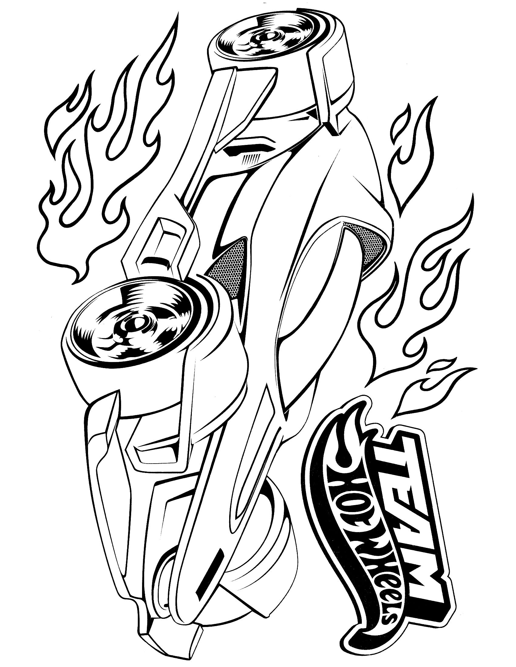 Hot Wheels 29 Monster Truck Coloring Pages Coloring Books Hot Wheels Birthday
