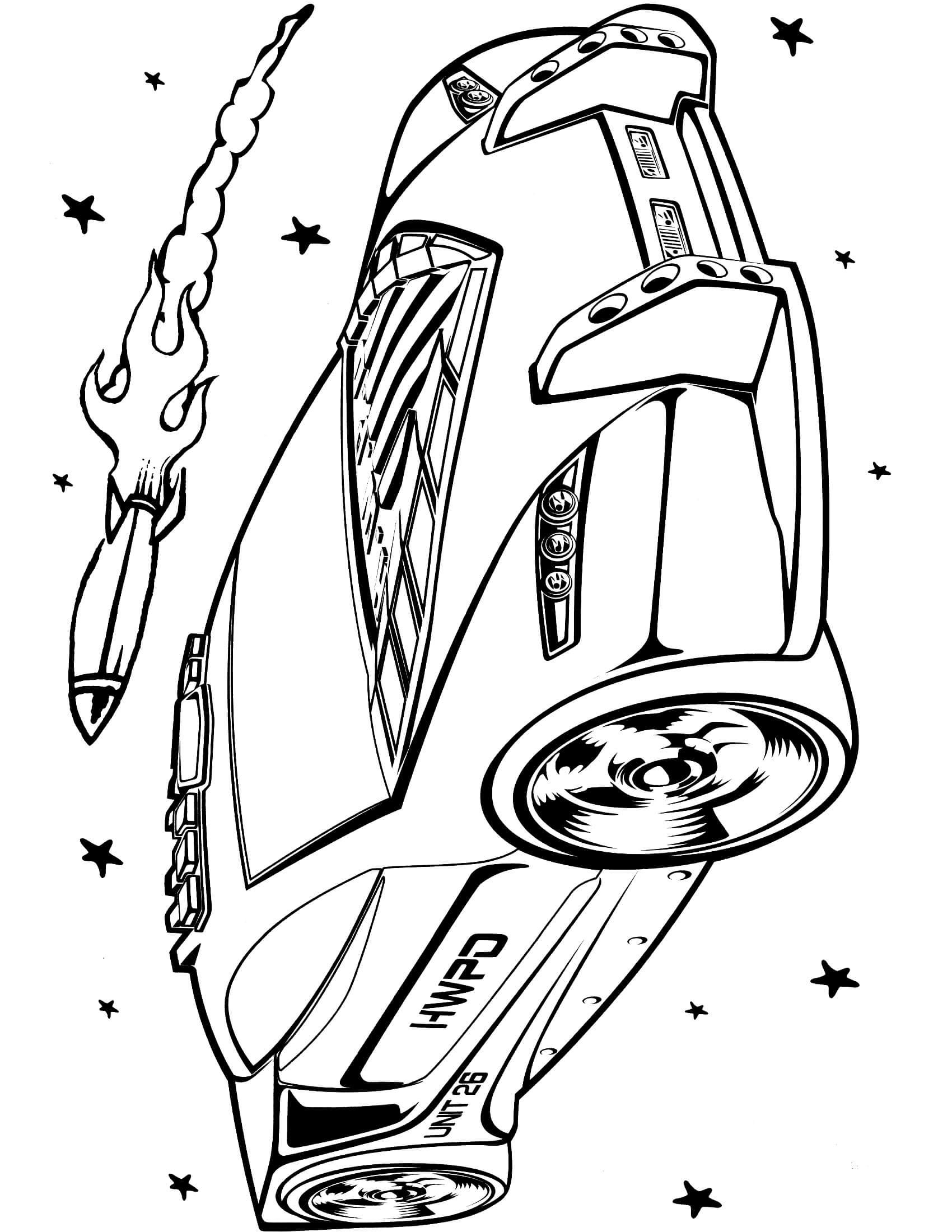 Hot Wheels Coloring Page Hot Wheels Coloring Pages Hot