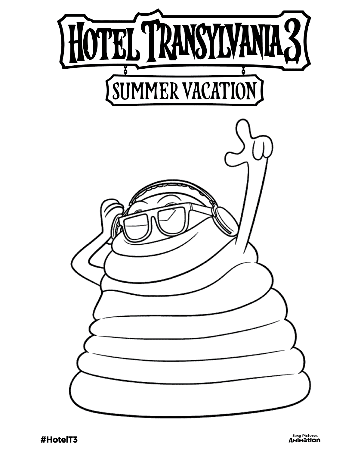 Hotel Transylvania Coloring Pages Best Coloring Pages For Kids