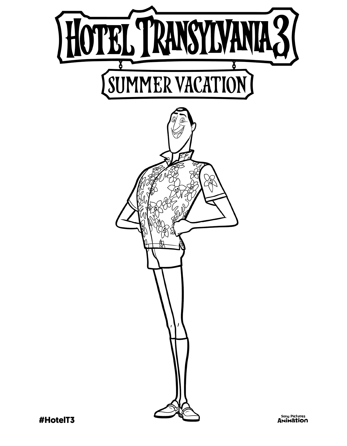 Hotel Transylvania Coloring Pages Best Coloring Pages For Kids