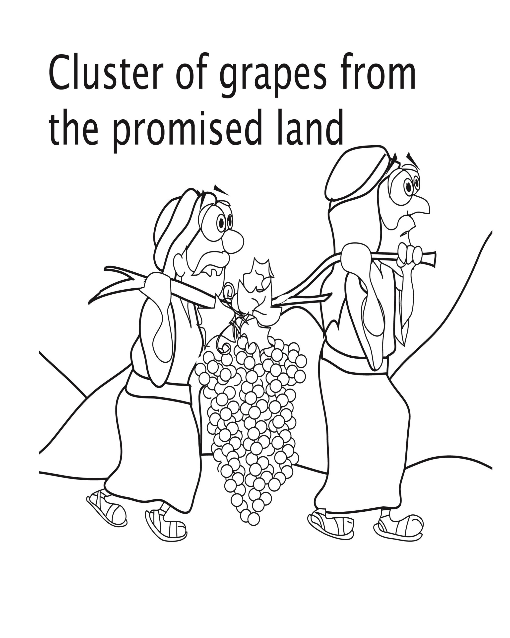 How Big Is Your Faith Part 3 CCE EMBARKERS Bible Coloring Pages Bible Coloring Joshua And
