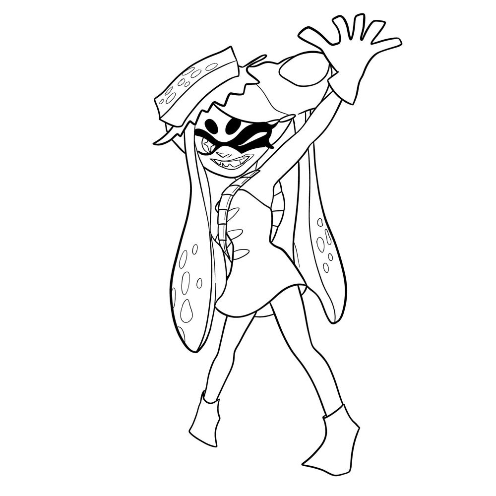 How To Draw Callie From Splatoon 3 Unlock Your Inner Inkling Artist