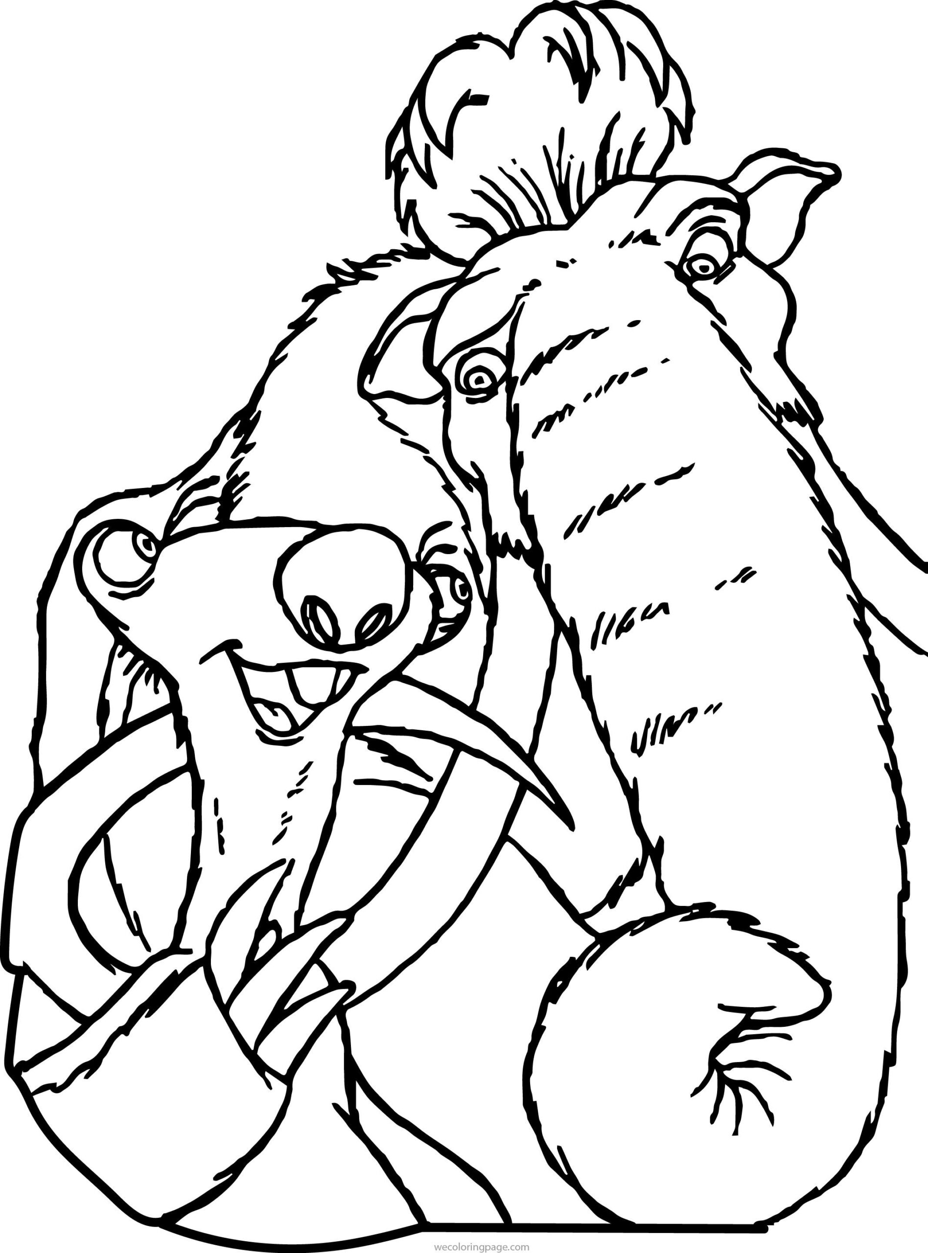 Ice Age Coloring Pages At GetColorings Free Printable Colorings Pages To Print And Color