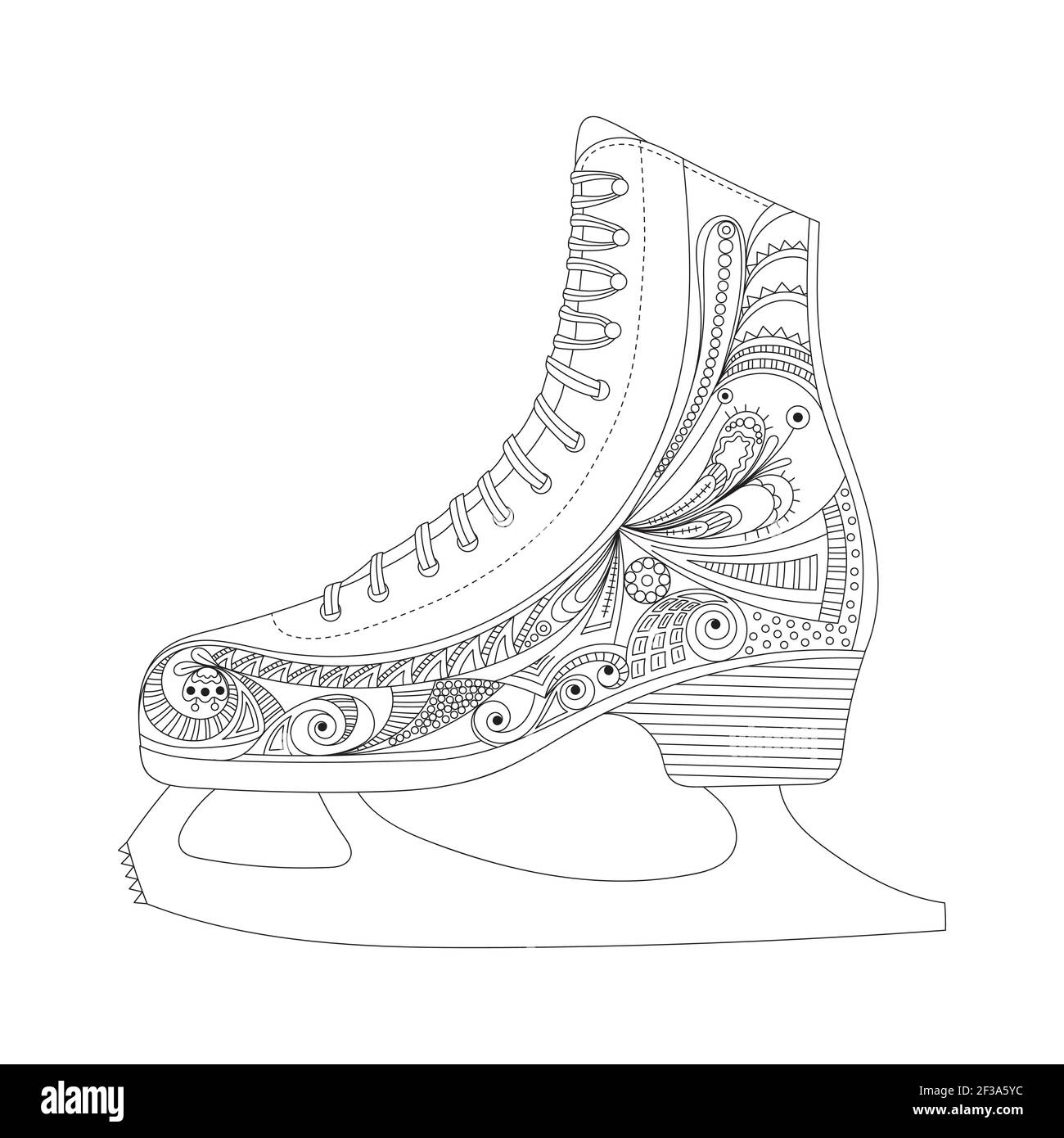 Iceskating Coloring Pages