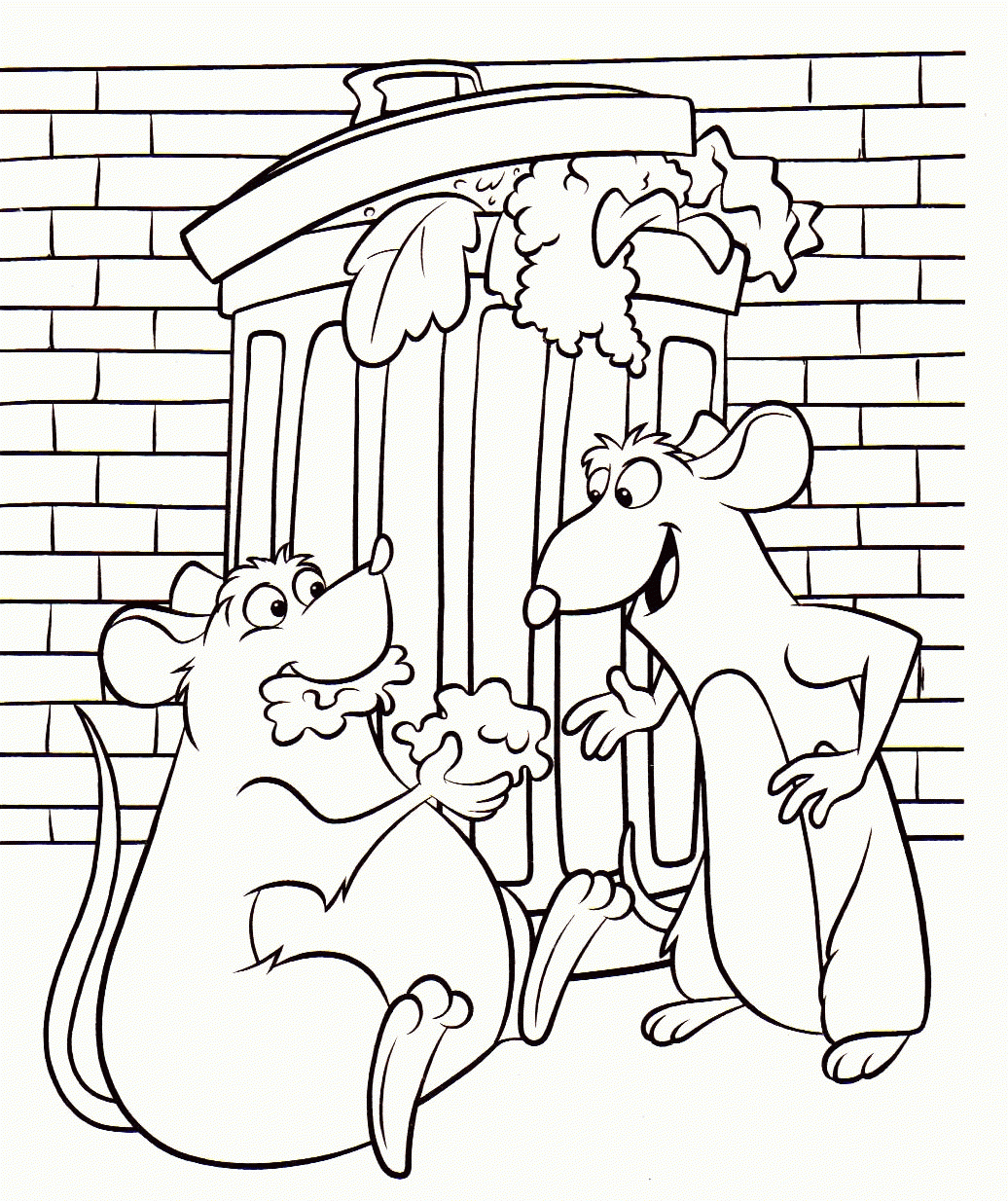 Image Of Ratatouille To Download And Color Ratatouille Coloring Pages For Kids