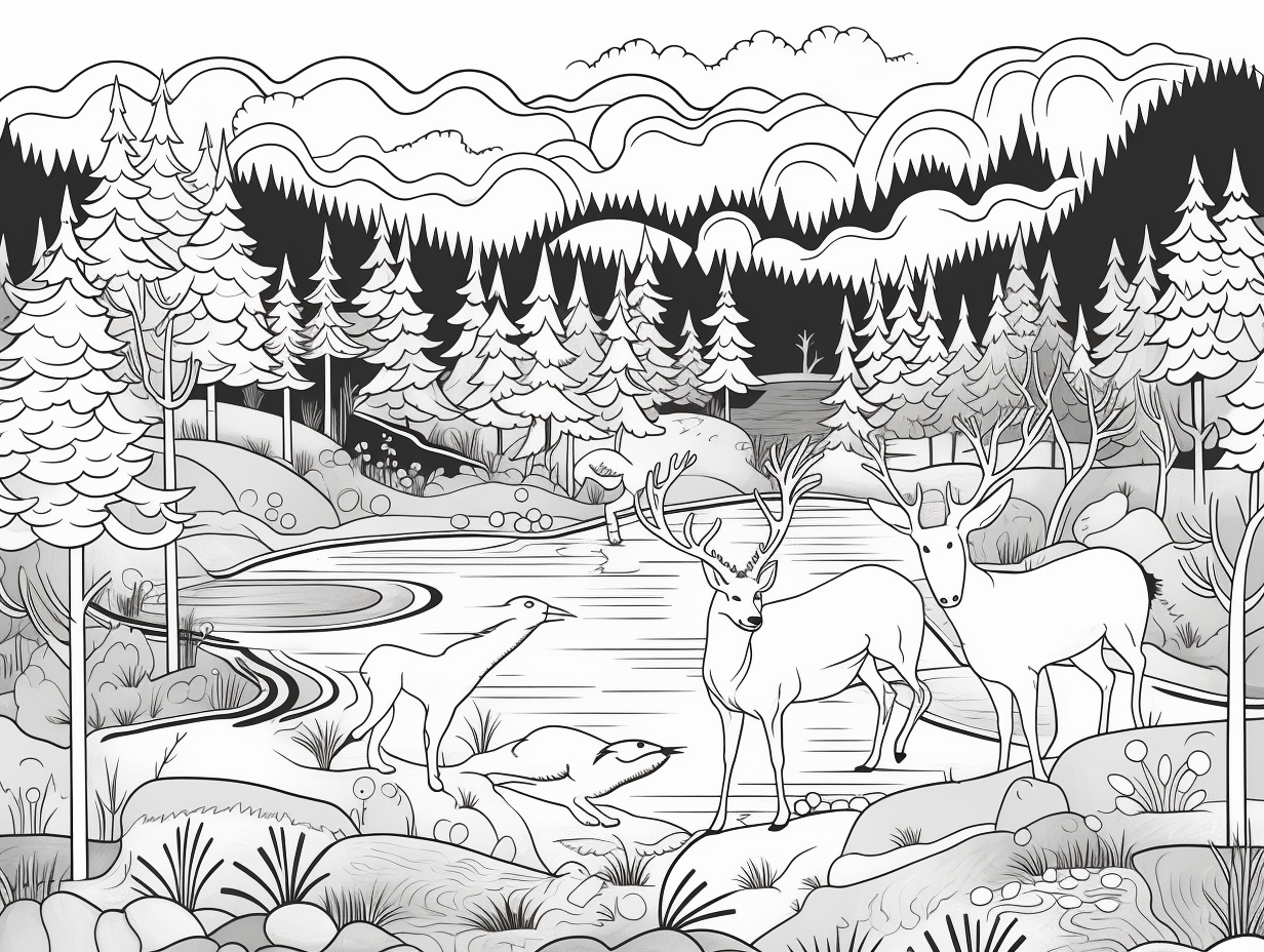 Coloring Pages+Wilderness