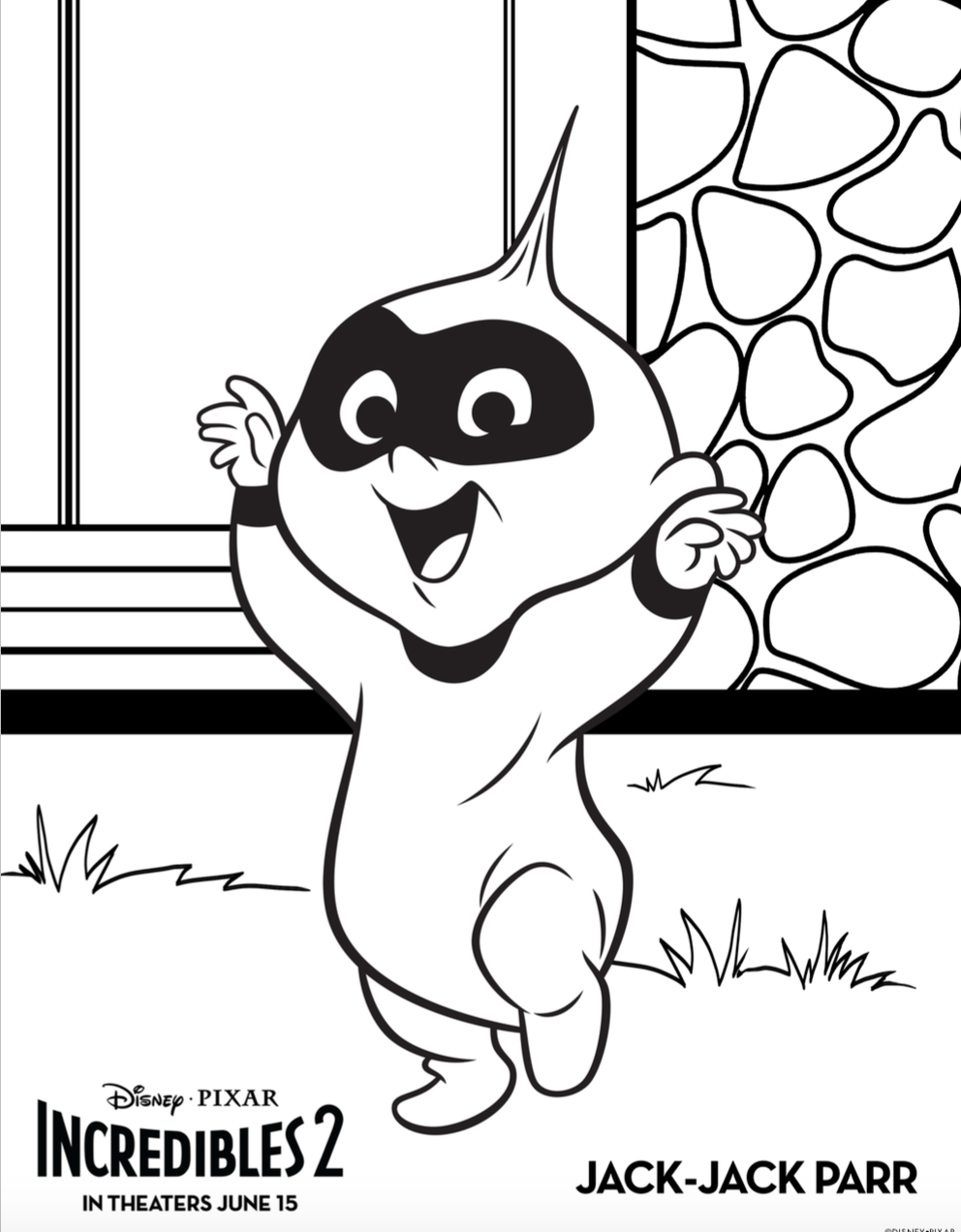 Incredibles Violet Coloring Pages