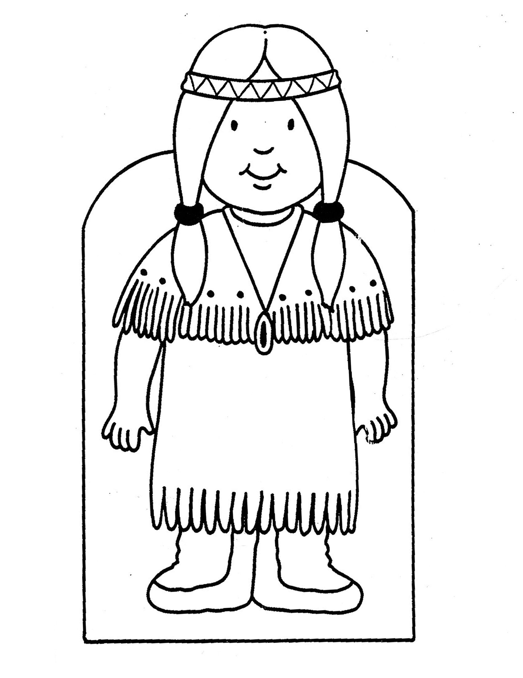 Indians Coloring Pages For Kids And For Adults Coloring Home