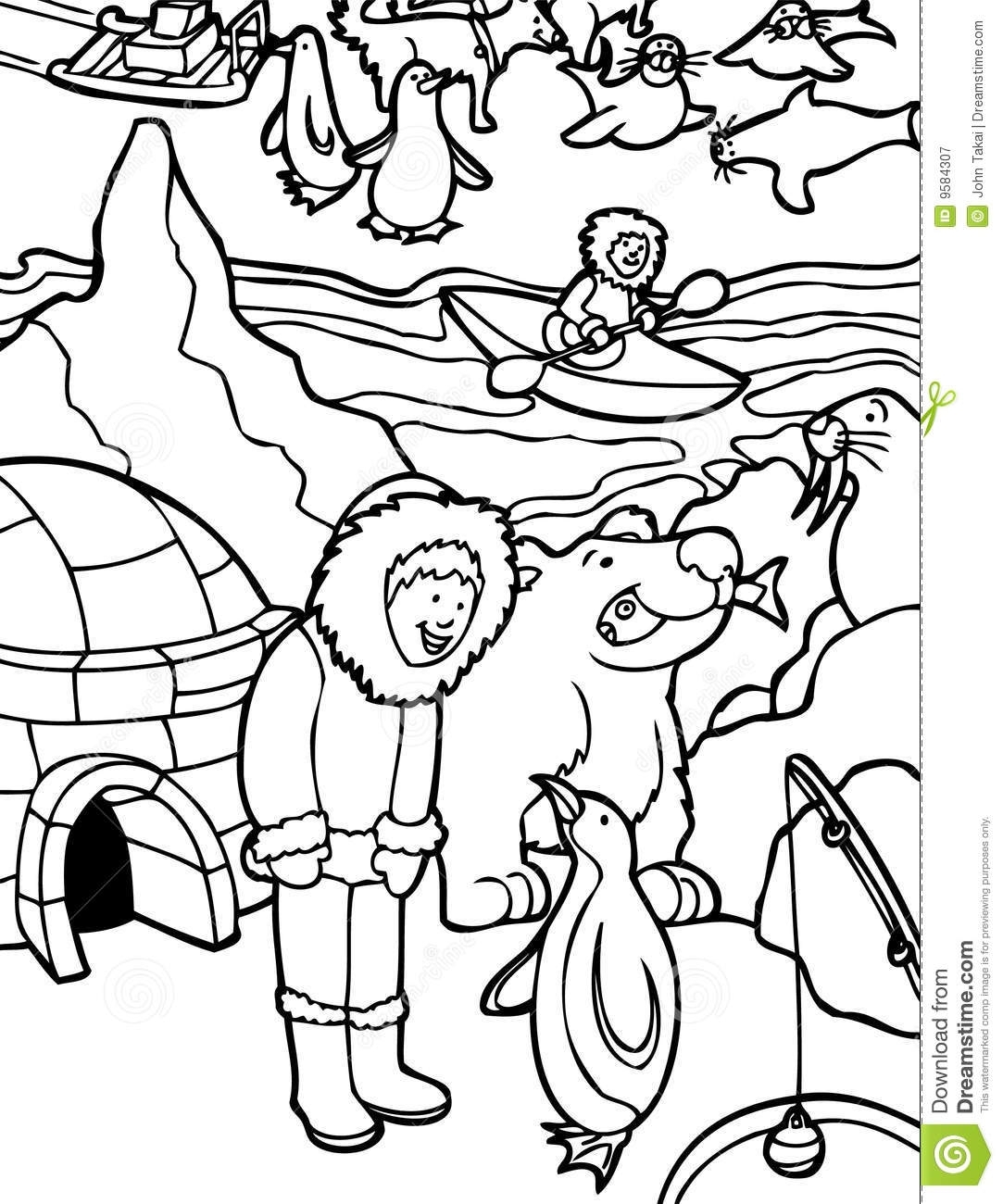 Inuit Coloring Pages At GetColorings Free Printable Colorings Pages To Print And Color