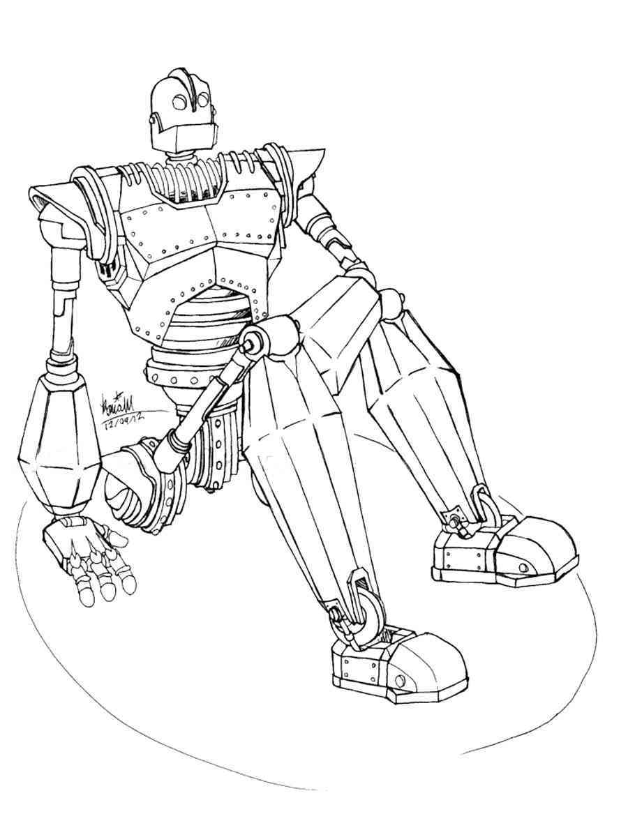 Iron Giant Coloring Pages