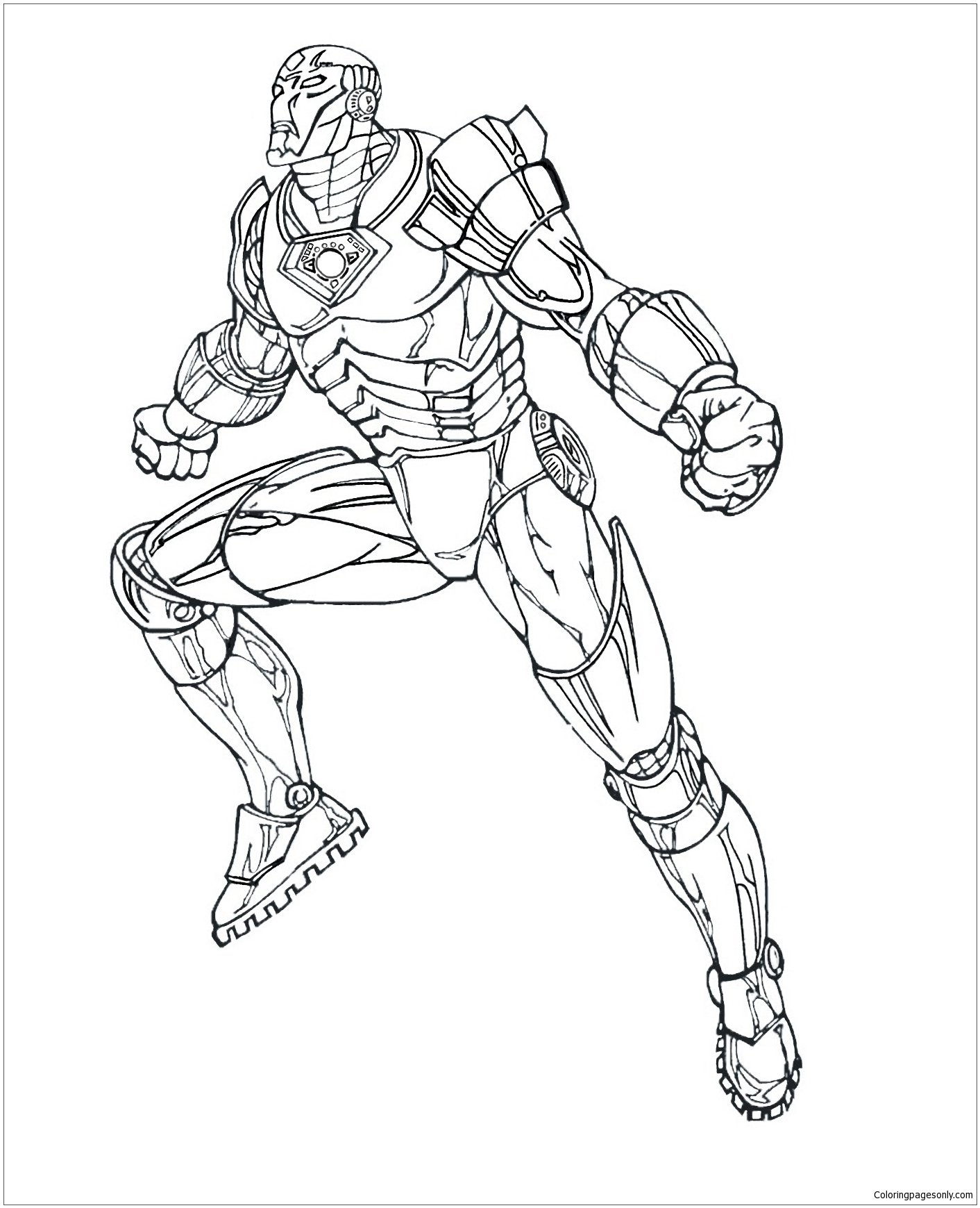 Iron Man Coloring Pages Coloring Pages For Kids And Adults