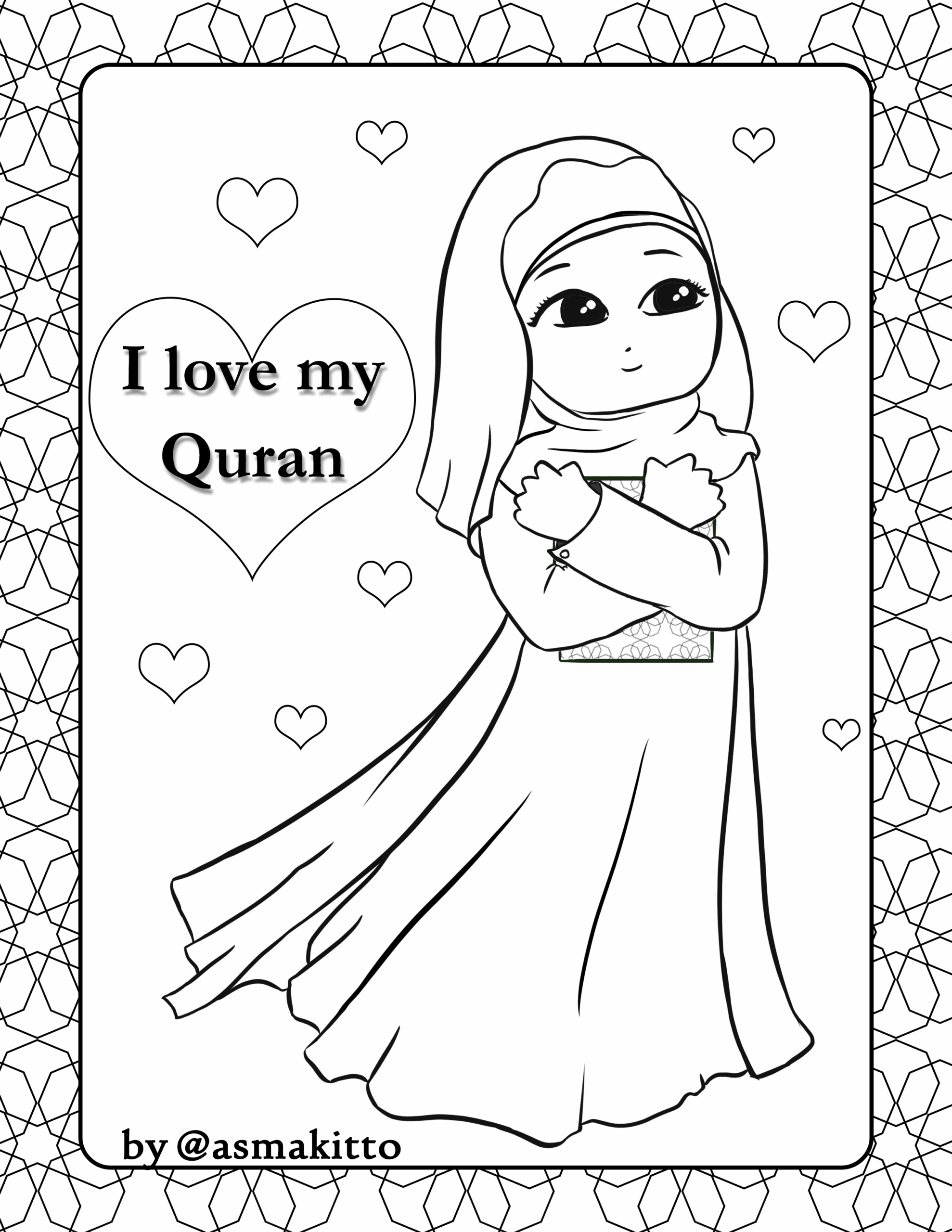 Islamic Coloring Pages