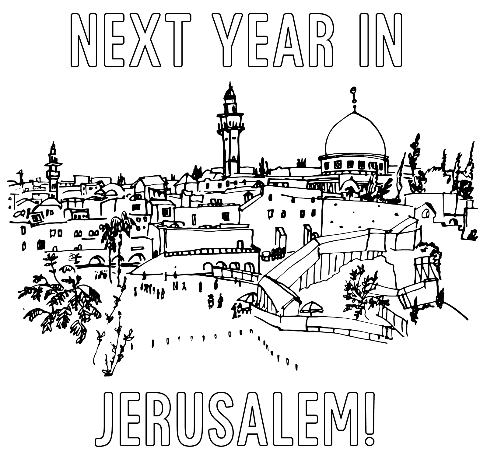 Israel Coloring Sheets For Kids