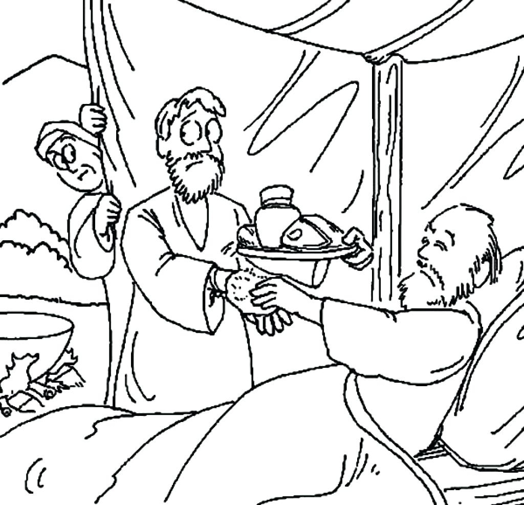 Jacob And Esau Coloring Pages Printable At GetColorings Free Printable Colorings Pages To