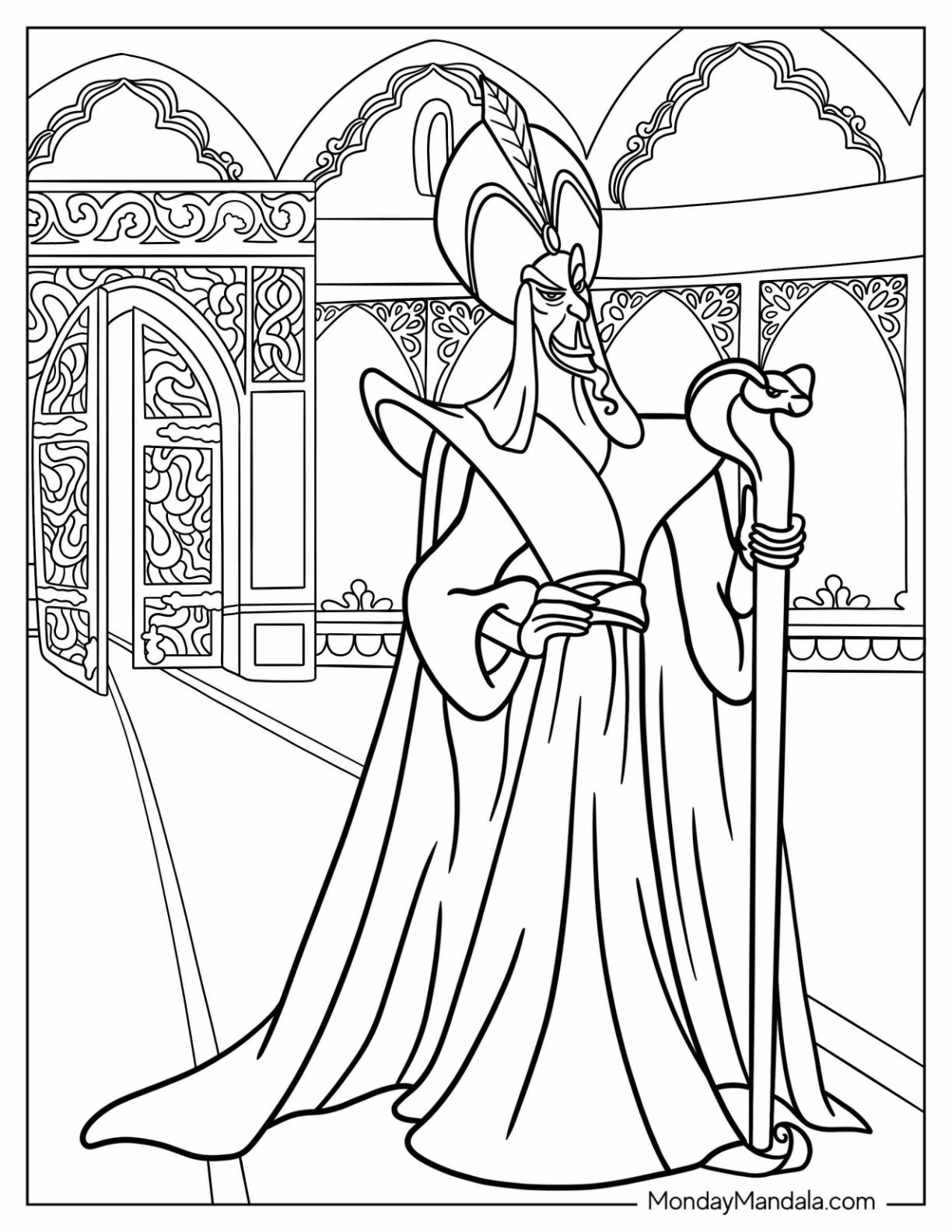 Jafar Coloring Pages