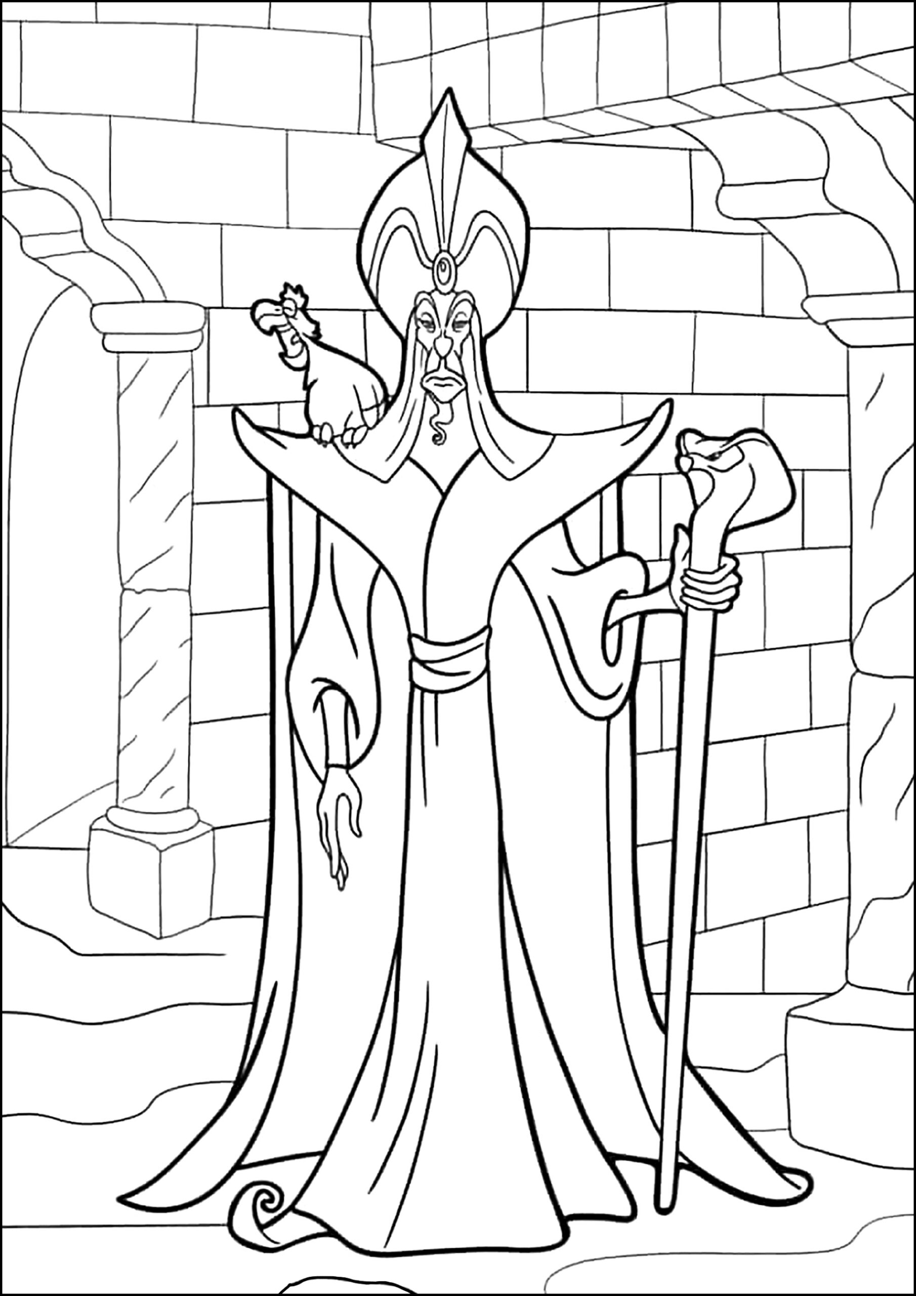 Jafar Coloring Pages