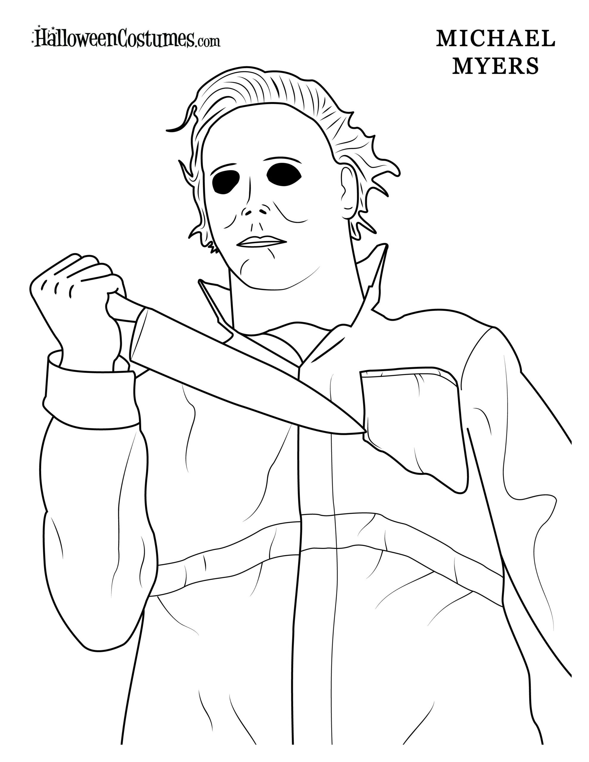 Jason Coloring Pages