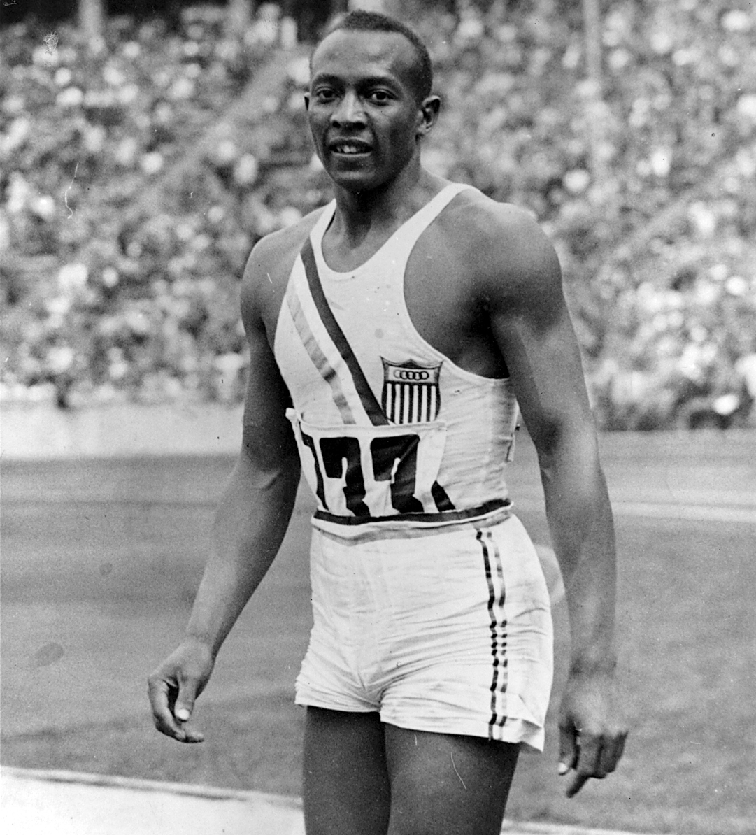 Jesse Owens Colouring Pages