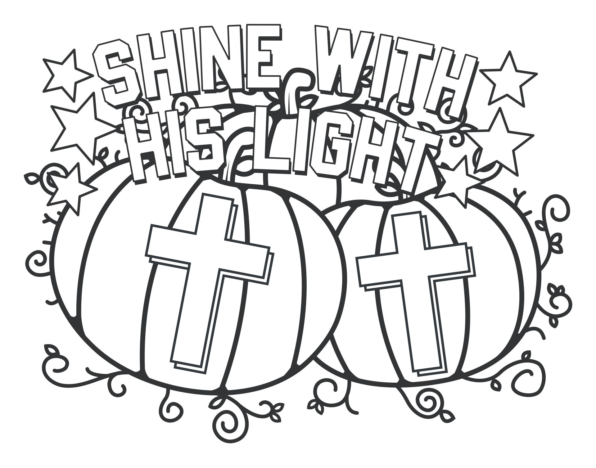 Jesus Pumpkin Coloring Page Free Download Gambr Co