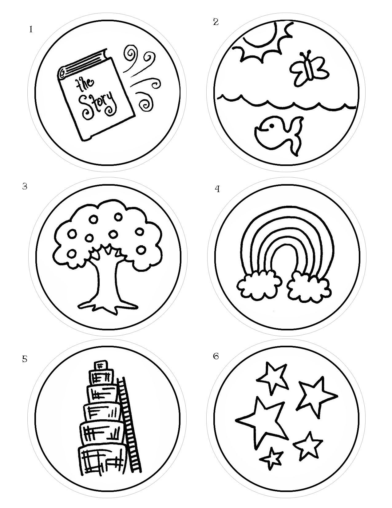 Jesus Storybook Bible Coloring Pages