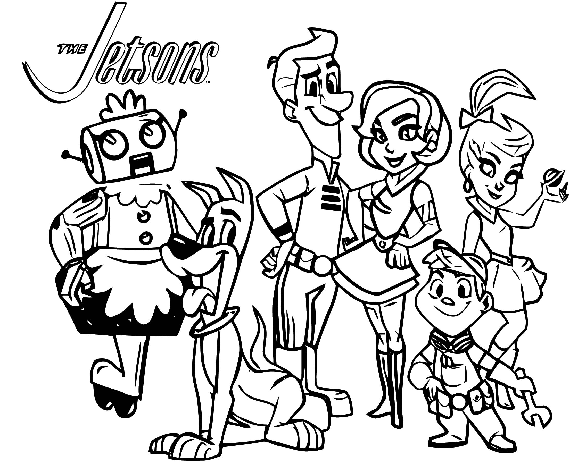 Jetsons Coloring Pages