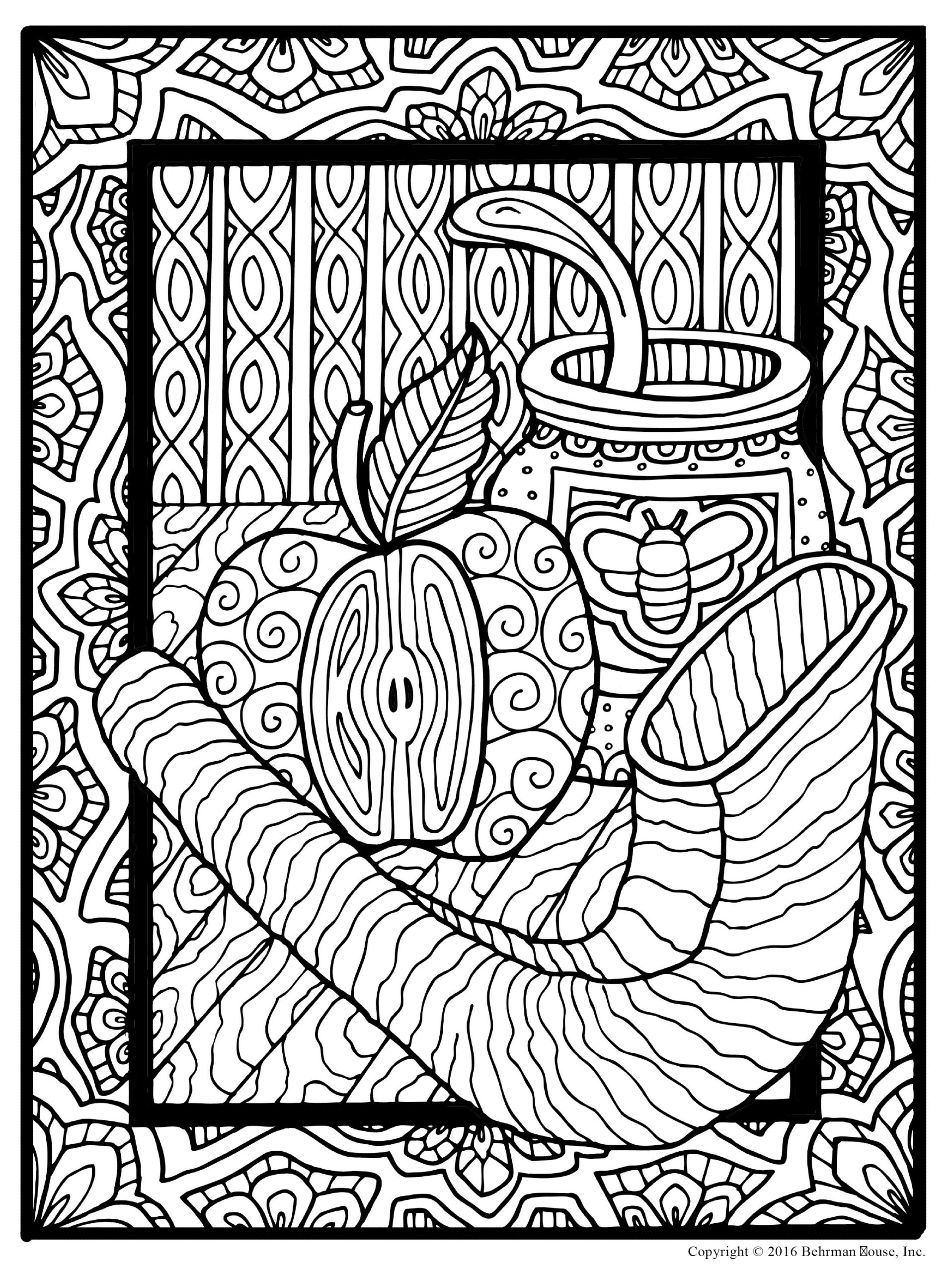 Jewish Coloring Pages For Kids Simchat Torah Artofit