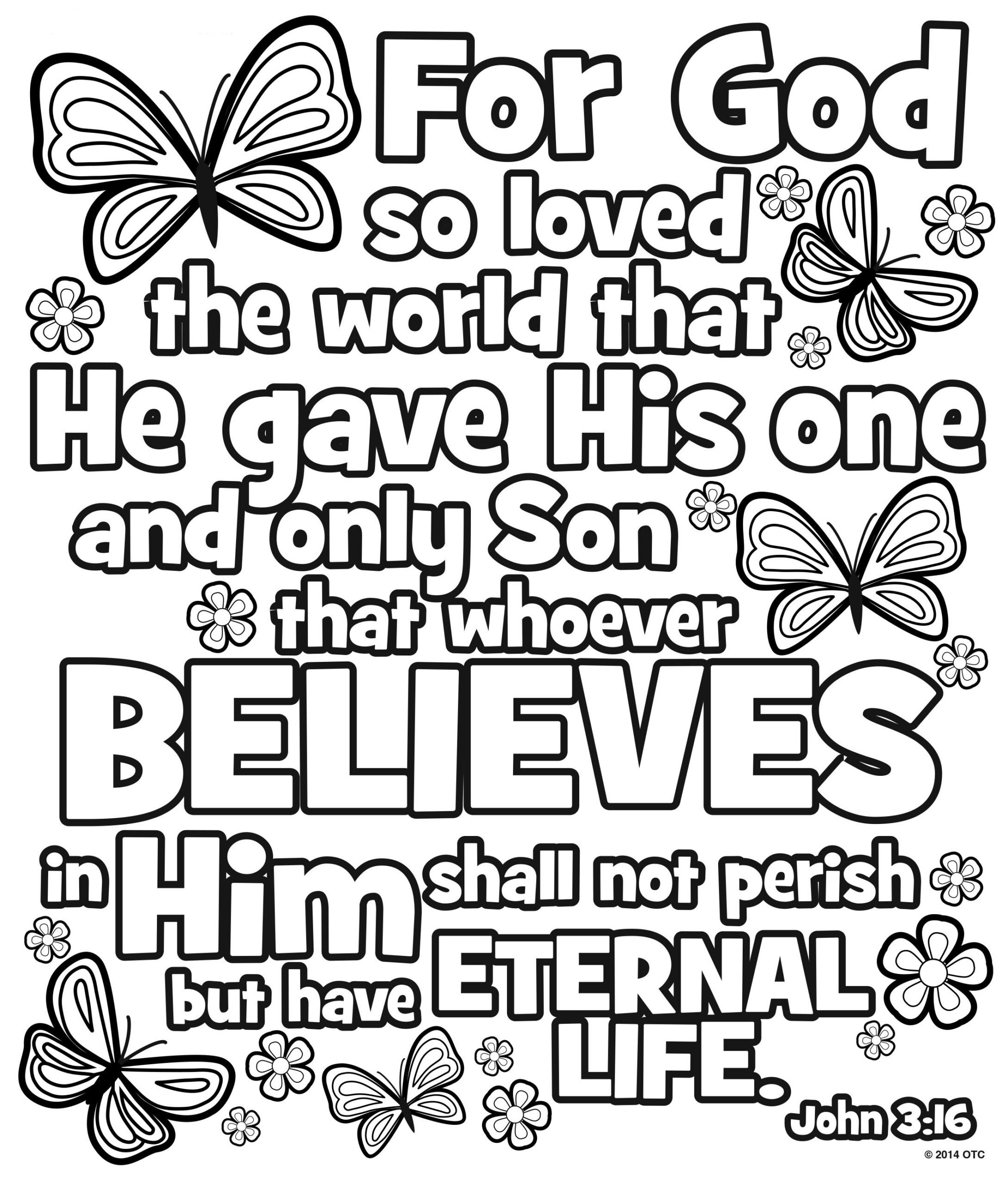 John 8:32 Coloring Pages