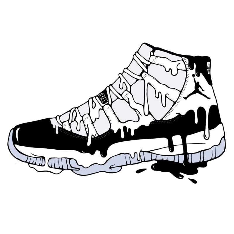 Jordan 11 Coloring Page To Print K5 Worksheets