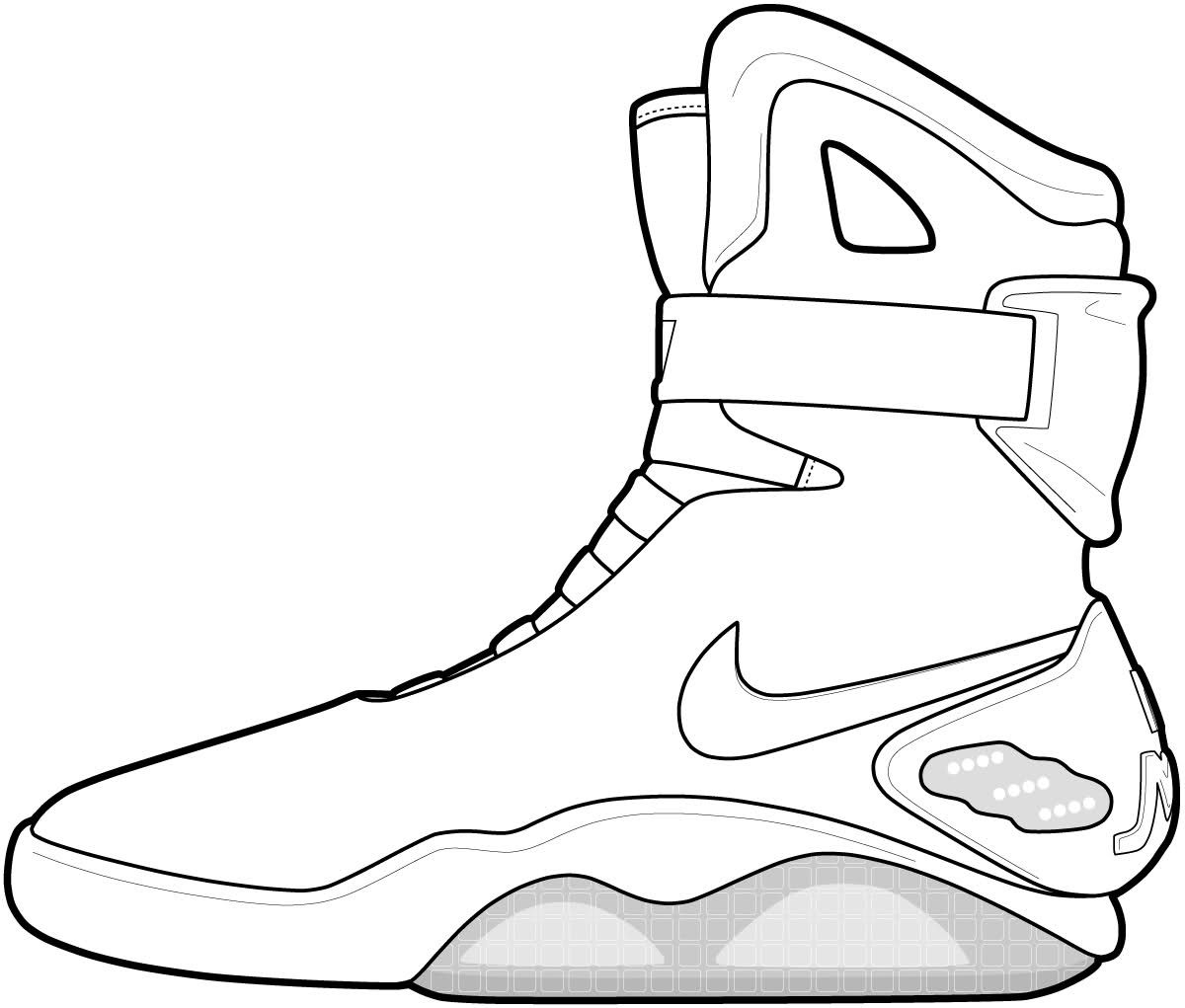 Jordans Coloring Pages