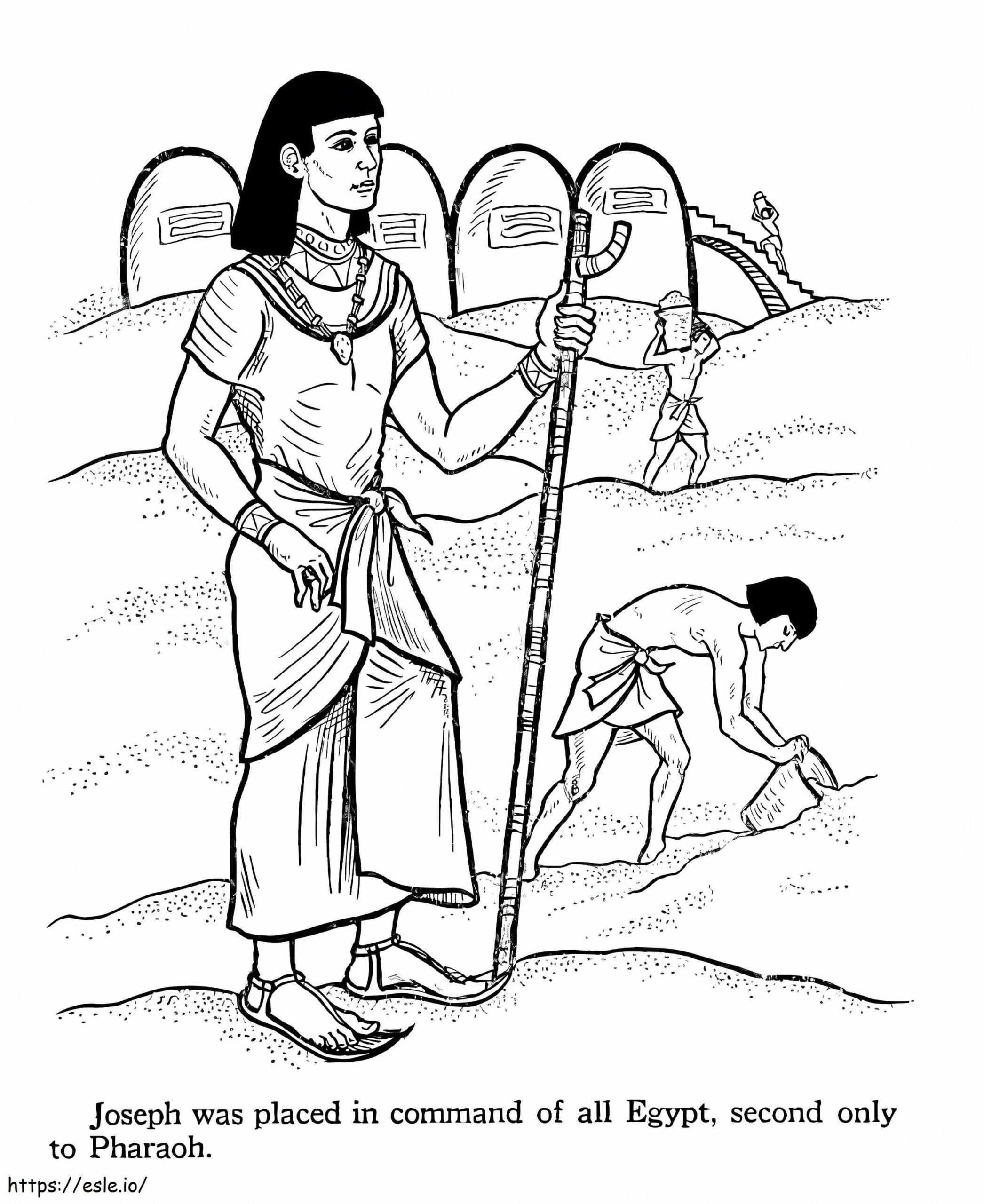 Joseph Of Egypt Coloring Page