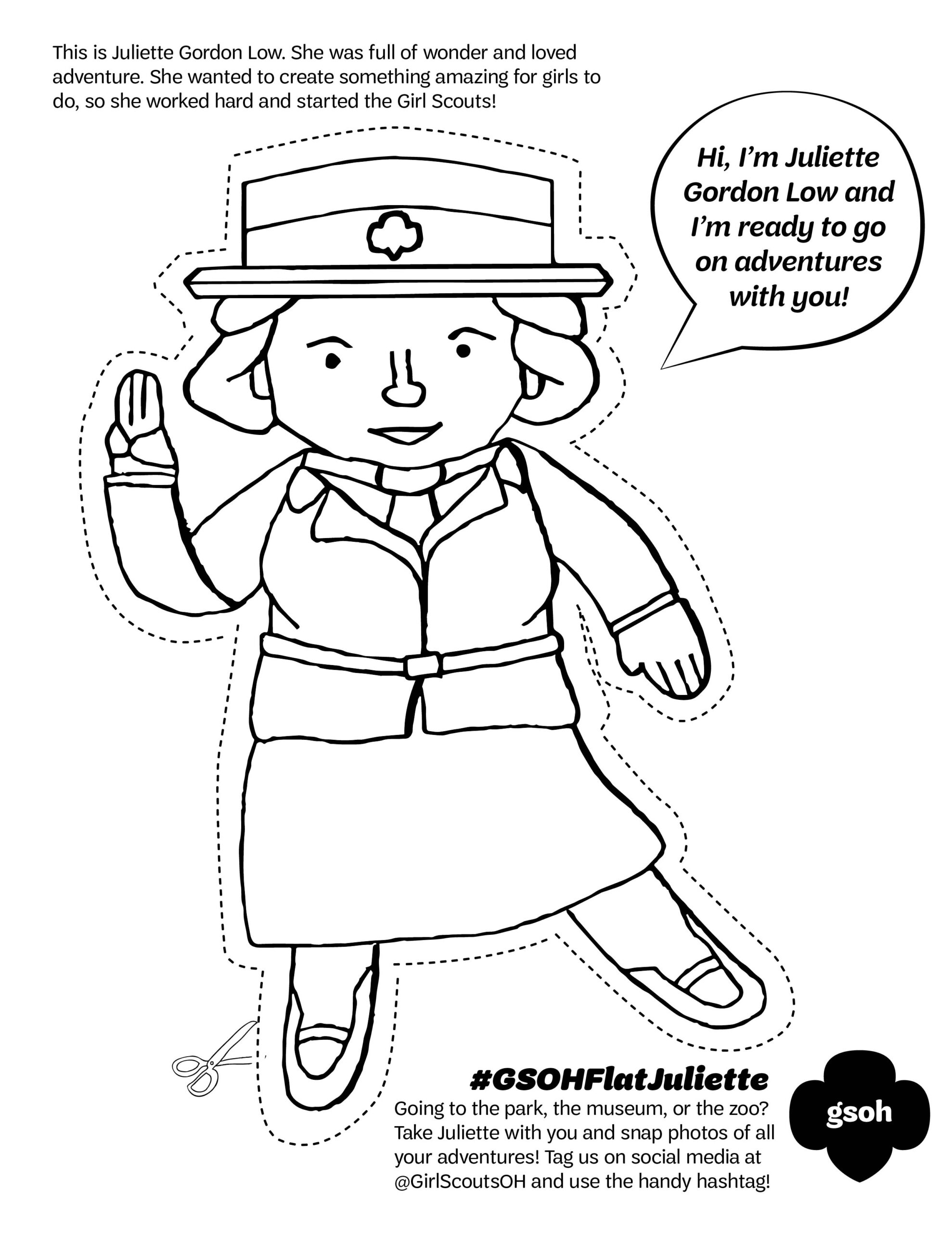 Juliette Gordon Low Coloring Pages At GetColorings Free Printable Colorings Pages To Print