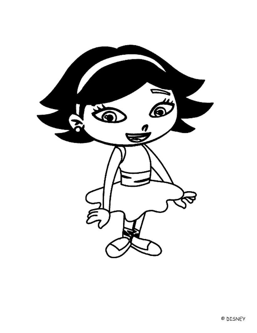 June Little Einsteins Coloring Pages Hellokids
