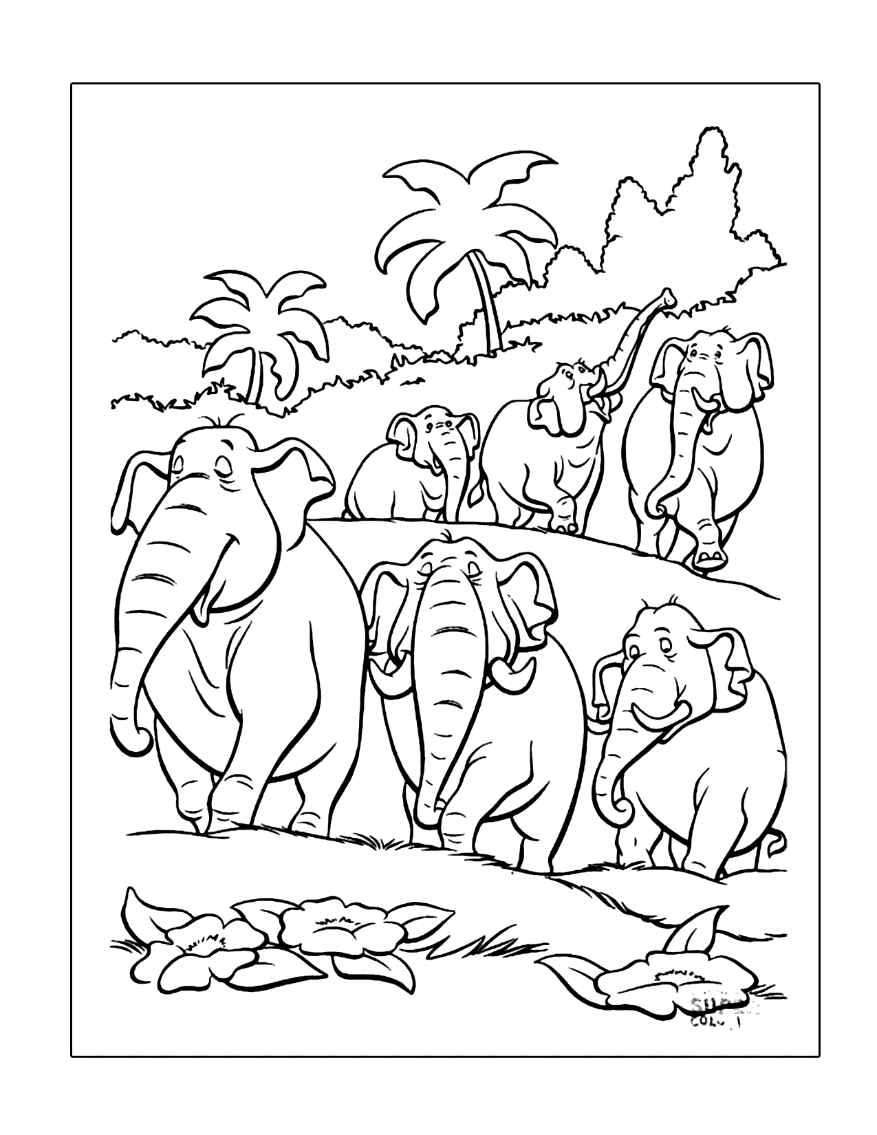 Jungle Book Coloring Pages Printable Coloring Pages