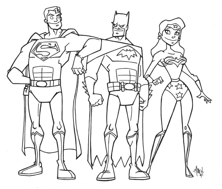 Justice League Coloring Pages Best Coloring Pages For Kids