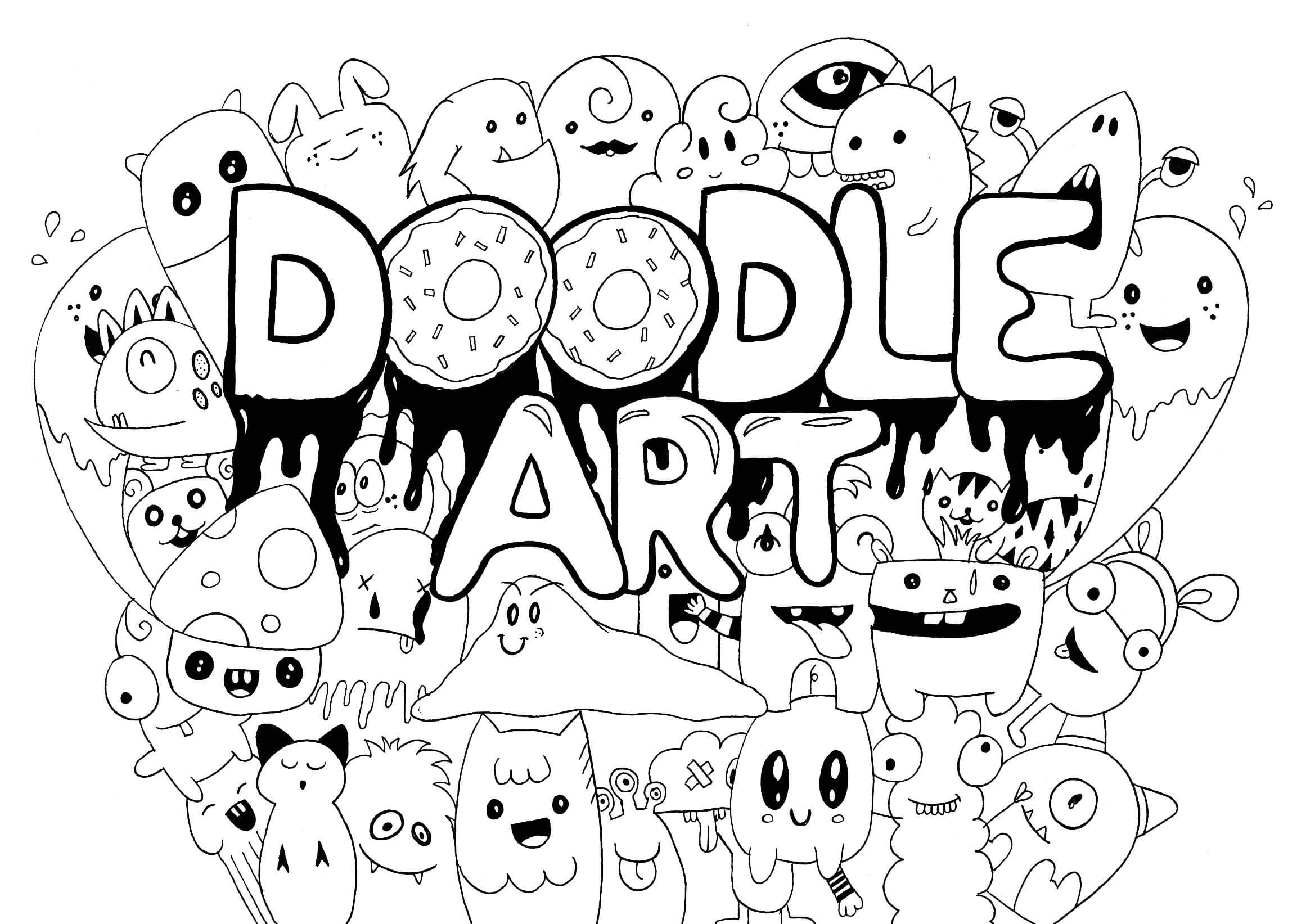 Kawaii Coloring Pages Printable Coloring Pages