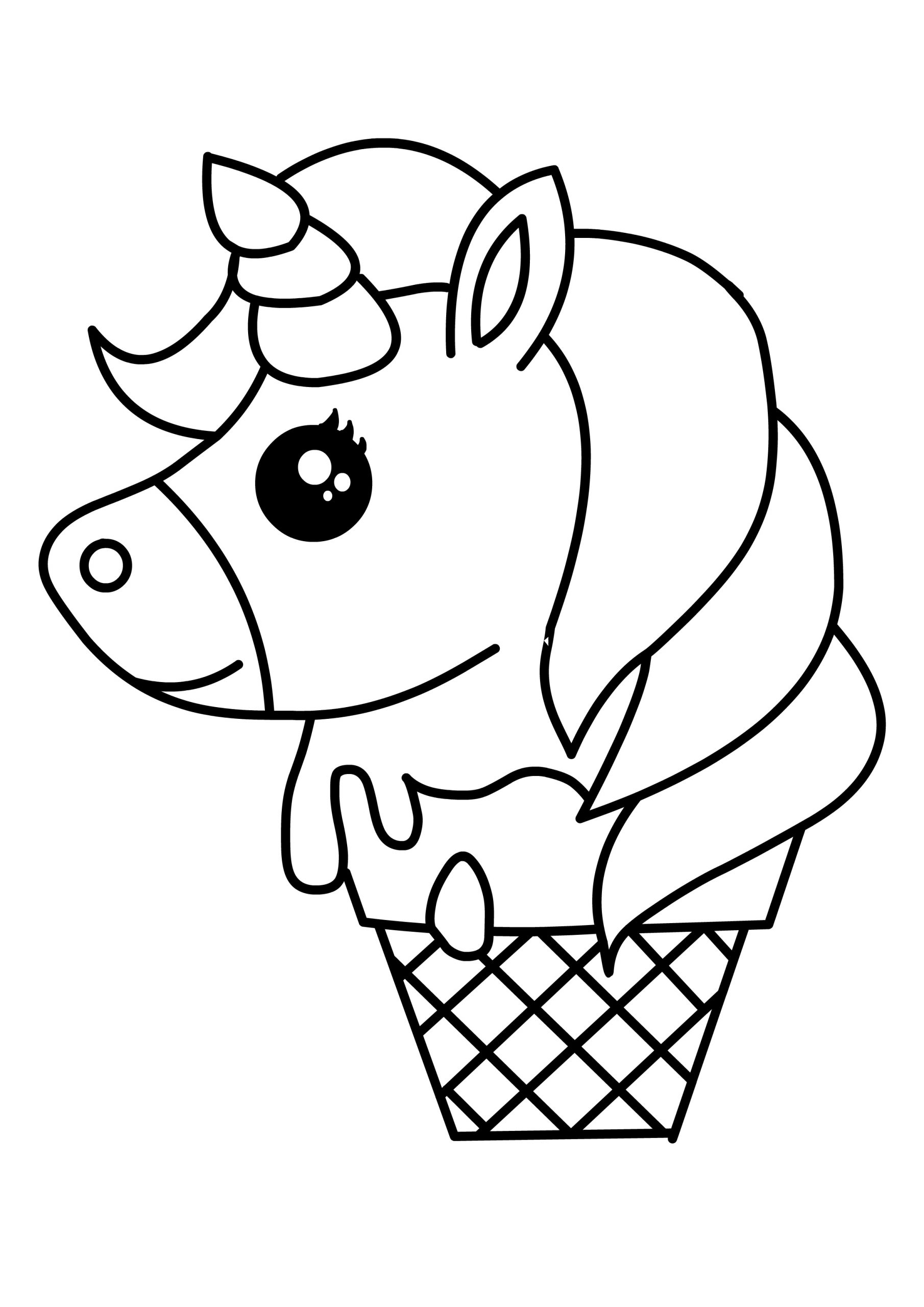 Ice Coloring Page