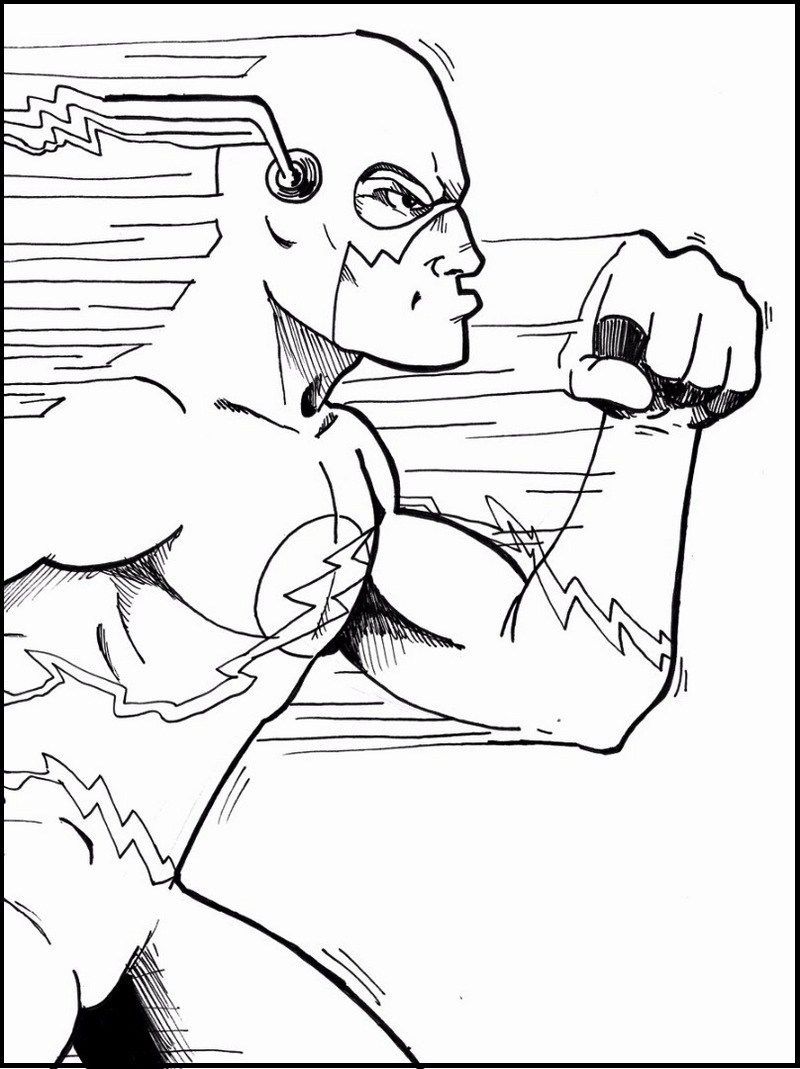Killer Frost Coloring Pages