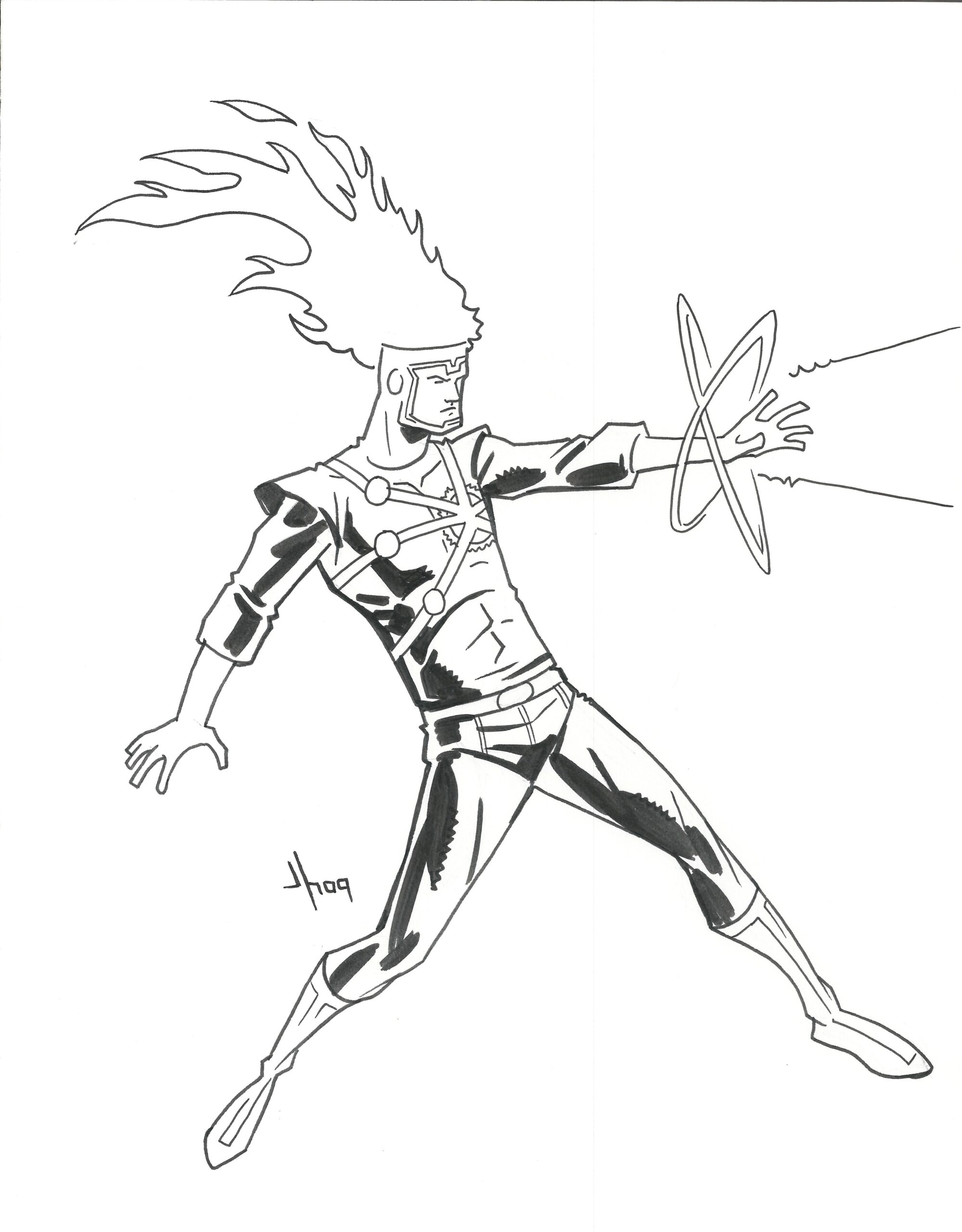 Killer Frost Coloring Pages