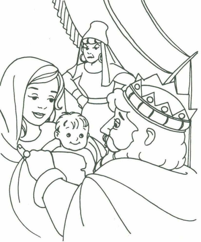 King Solomon Coloring Pages