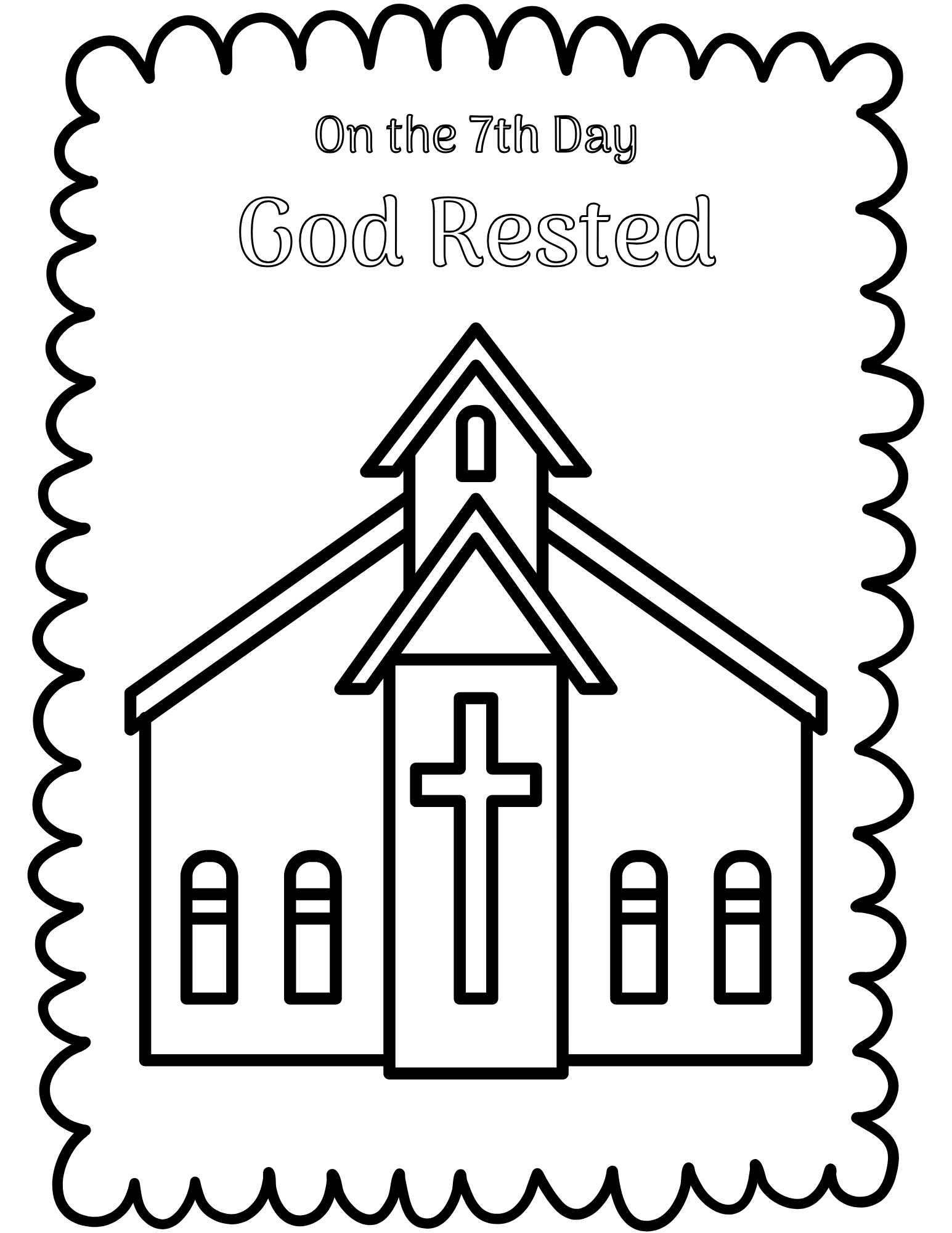 Ministry Ark Armor Coloring Page