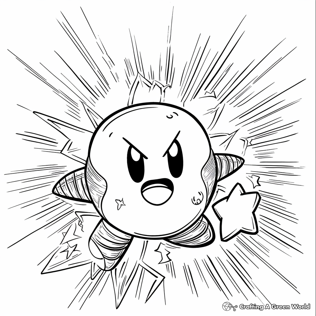 Kirby Coloring Pages Free Printable